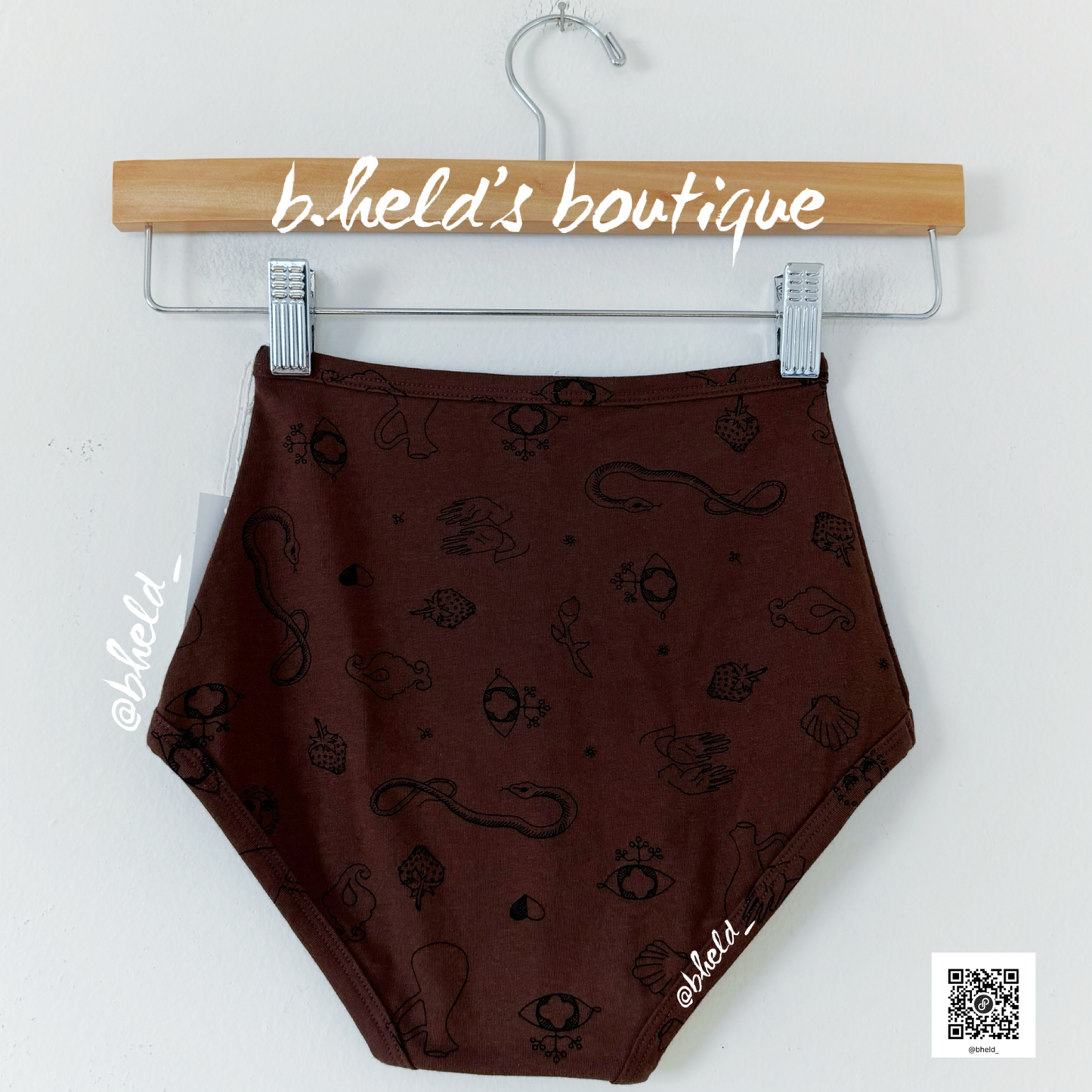 ARQ Crop Tank & HR Undies Bundle in Charms, Size XXS