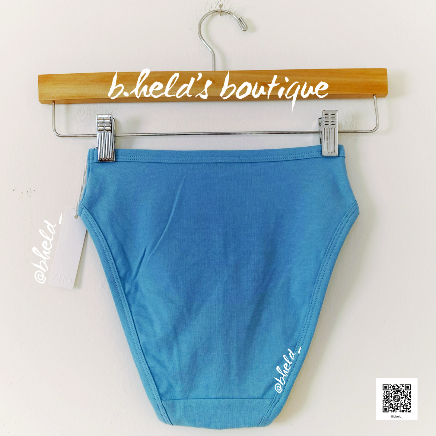 ARQ Crop Tank & Misha Undies Bundle in Cornflower, Size XXS & XS