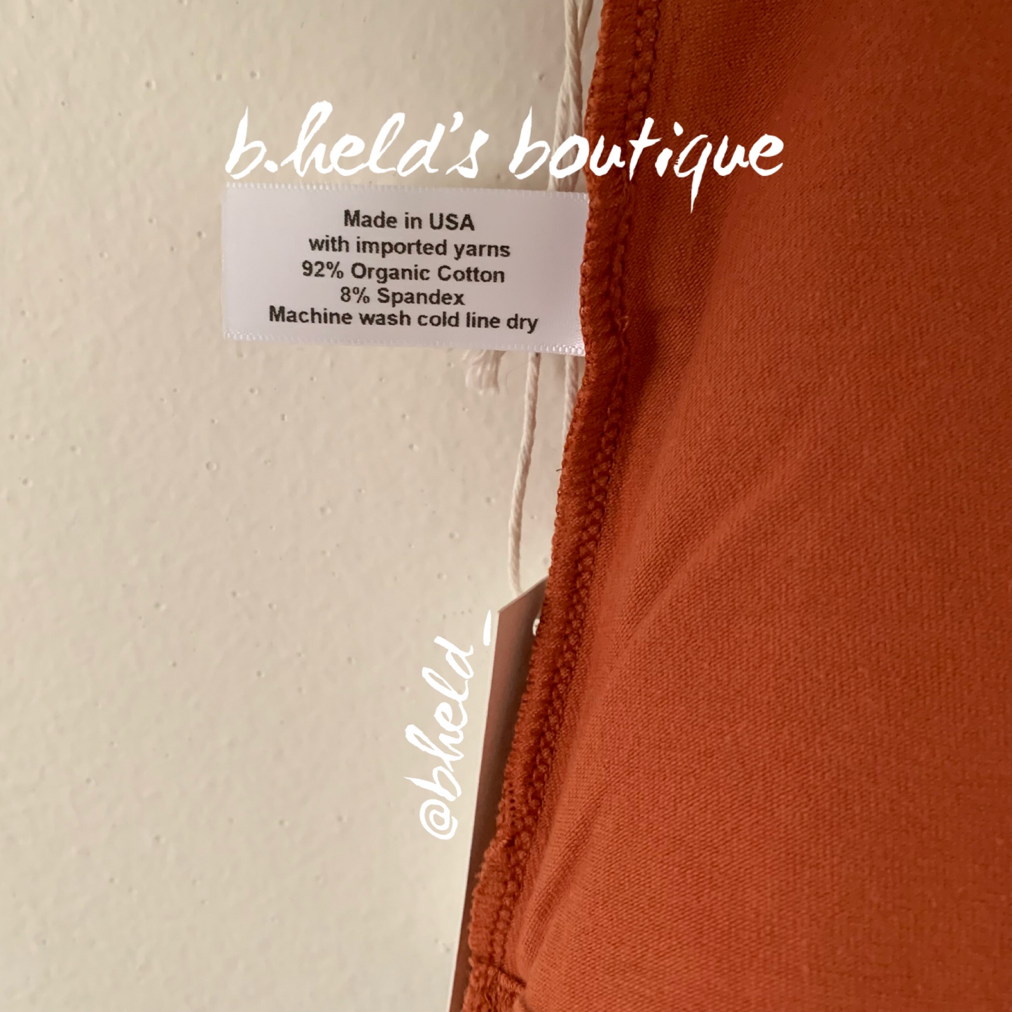 ARQ High Rise Undies in Rust, Size XXS