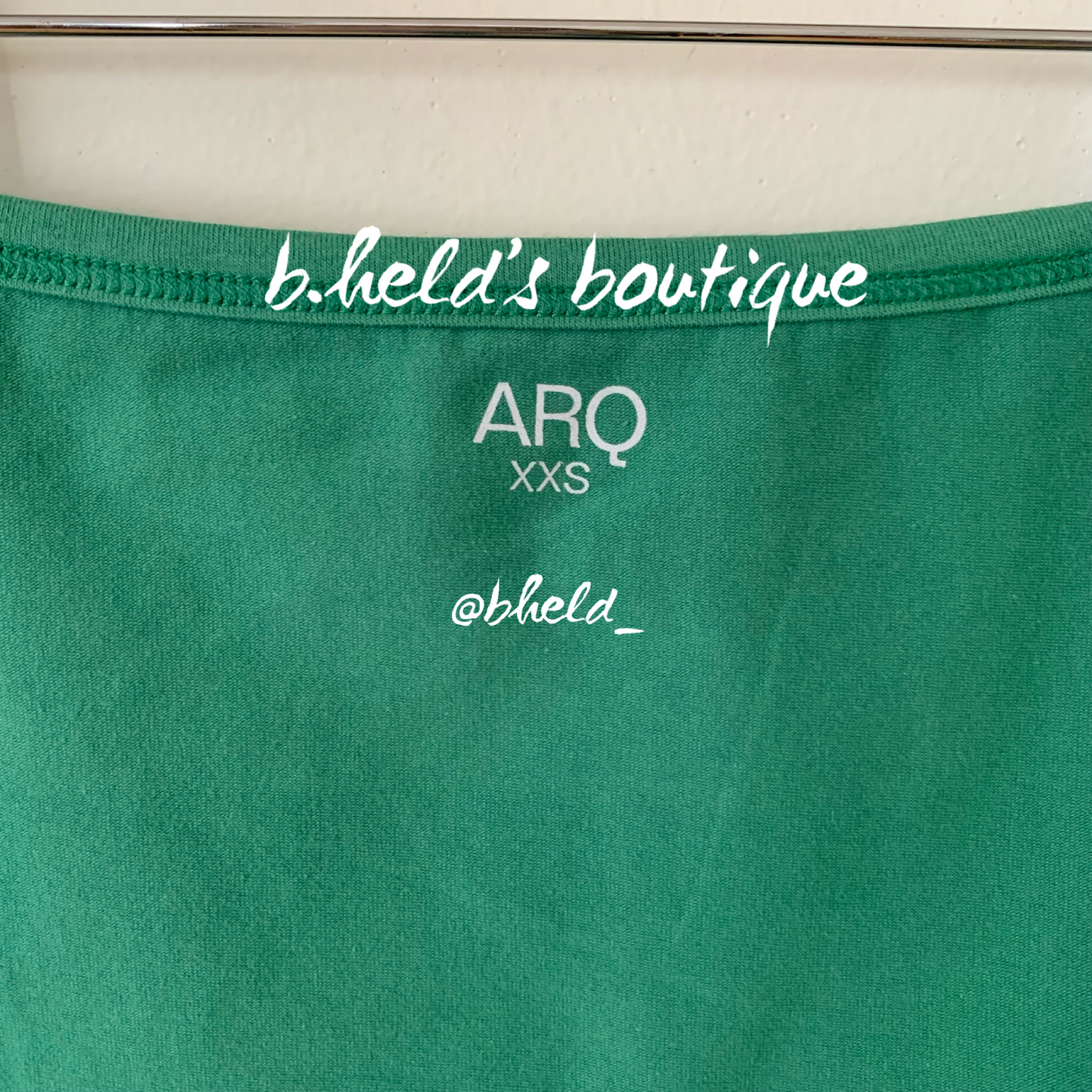 ARQ High Rise Undies in Verdant, Size XXS