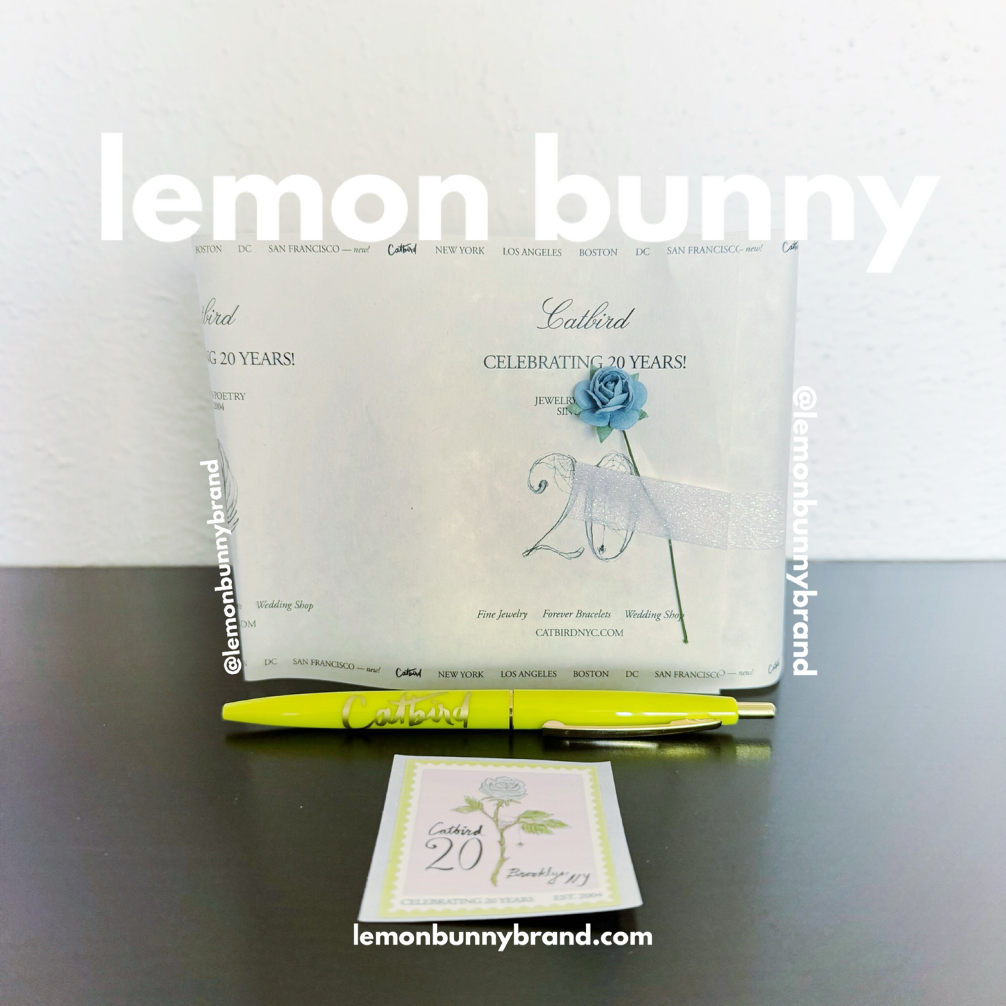 Catbird Goodies Bundle from 20th Birthday Celebration, Yellow