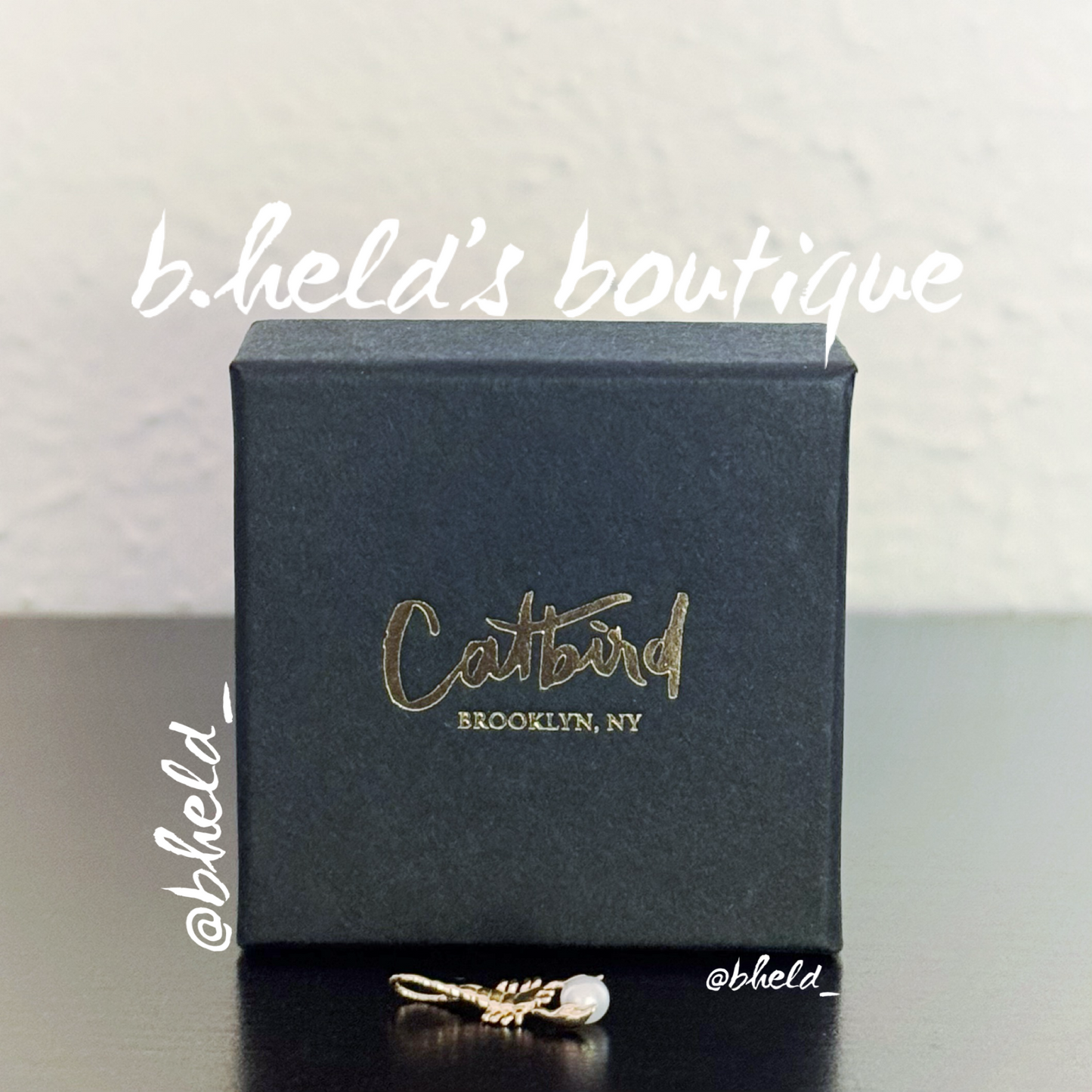 Catbird Jewelry Little Scorpion Charm, One Size