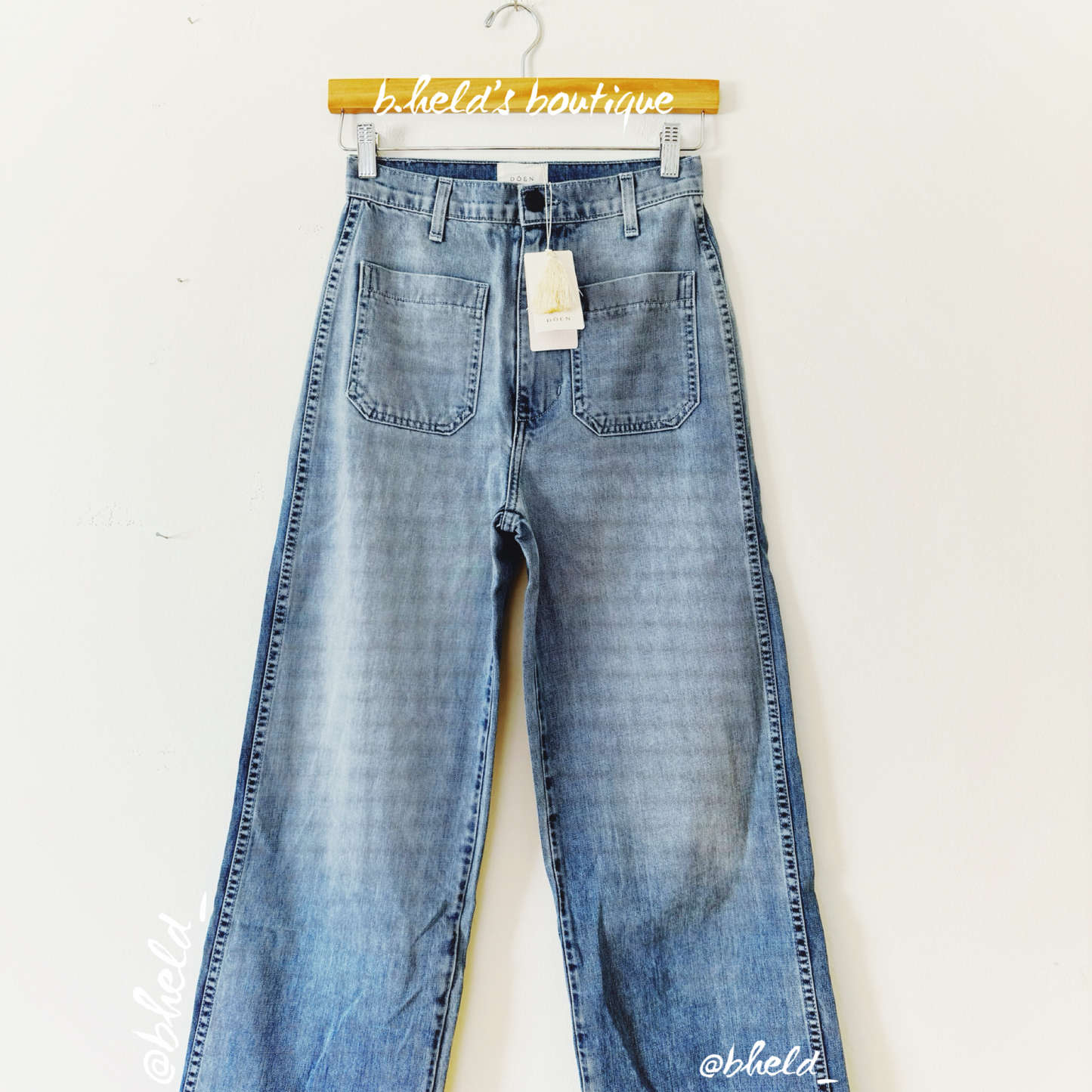 Dôen Newport Jean in Albion Wash, Size 25