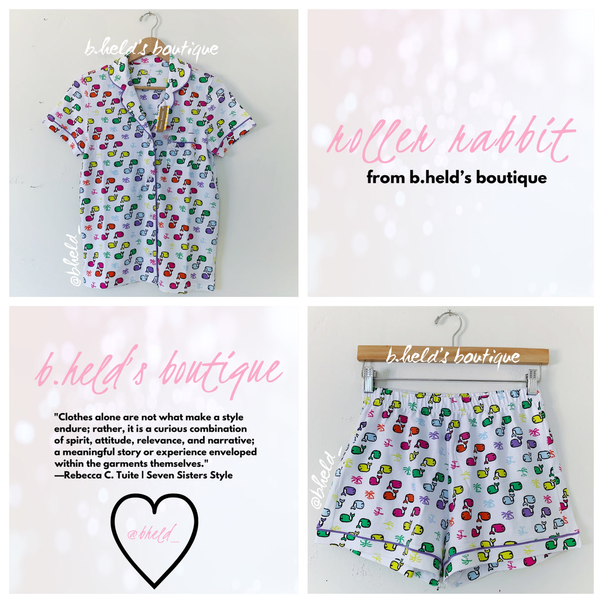 Roller Rabbit Moby Paradise Polo Pajamas in Multi, Size XS