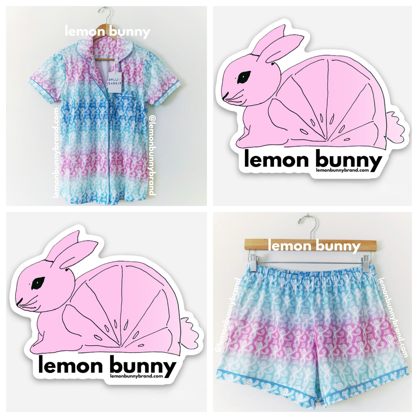 Roller Rabbit Ombre Monkey Polo Pajamas in Multi, Size S (Version 2)