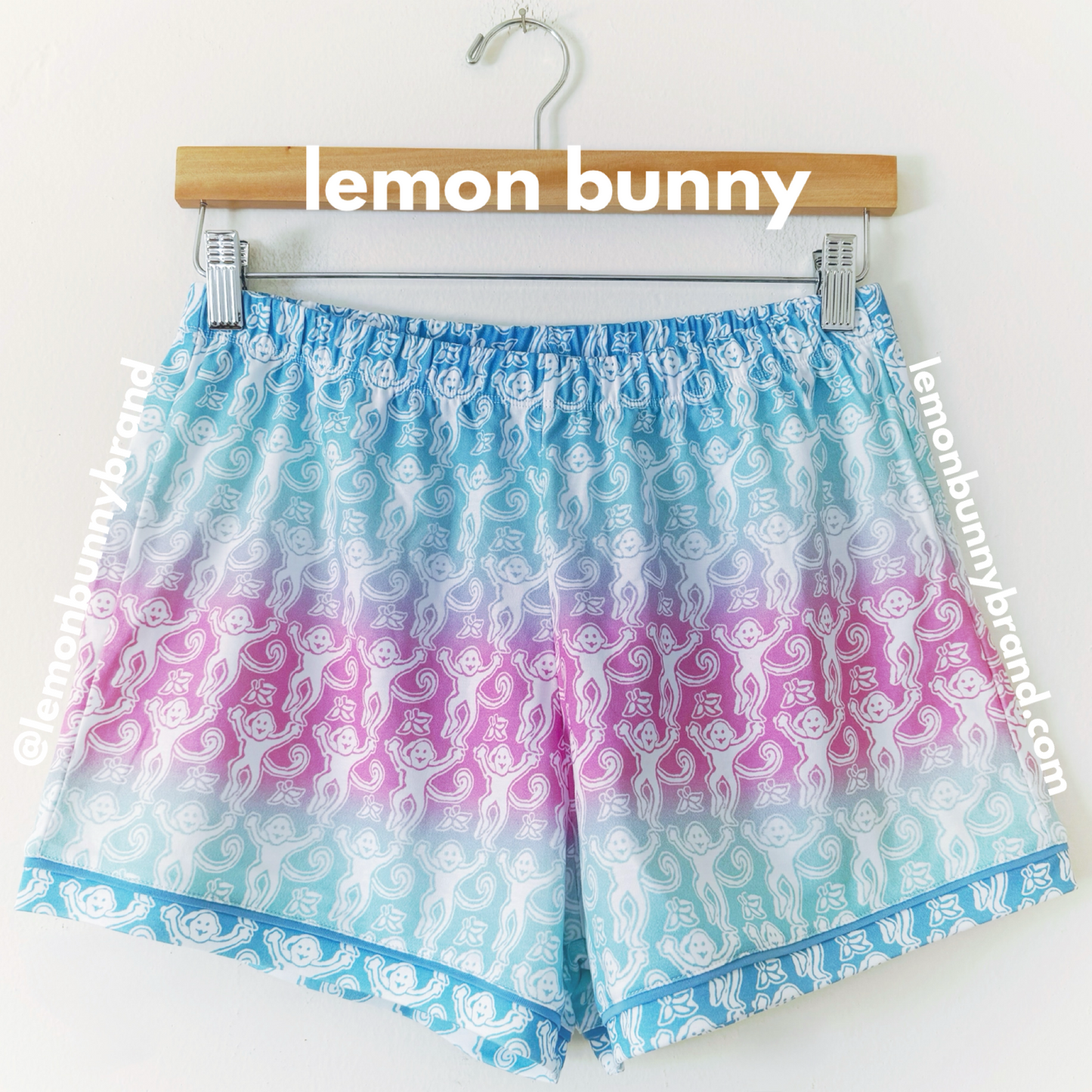 Roller Rabbit Ombre Monkey Polo Pajamas in Multi, Size S (Version 2)
