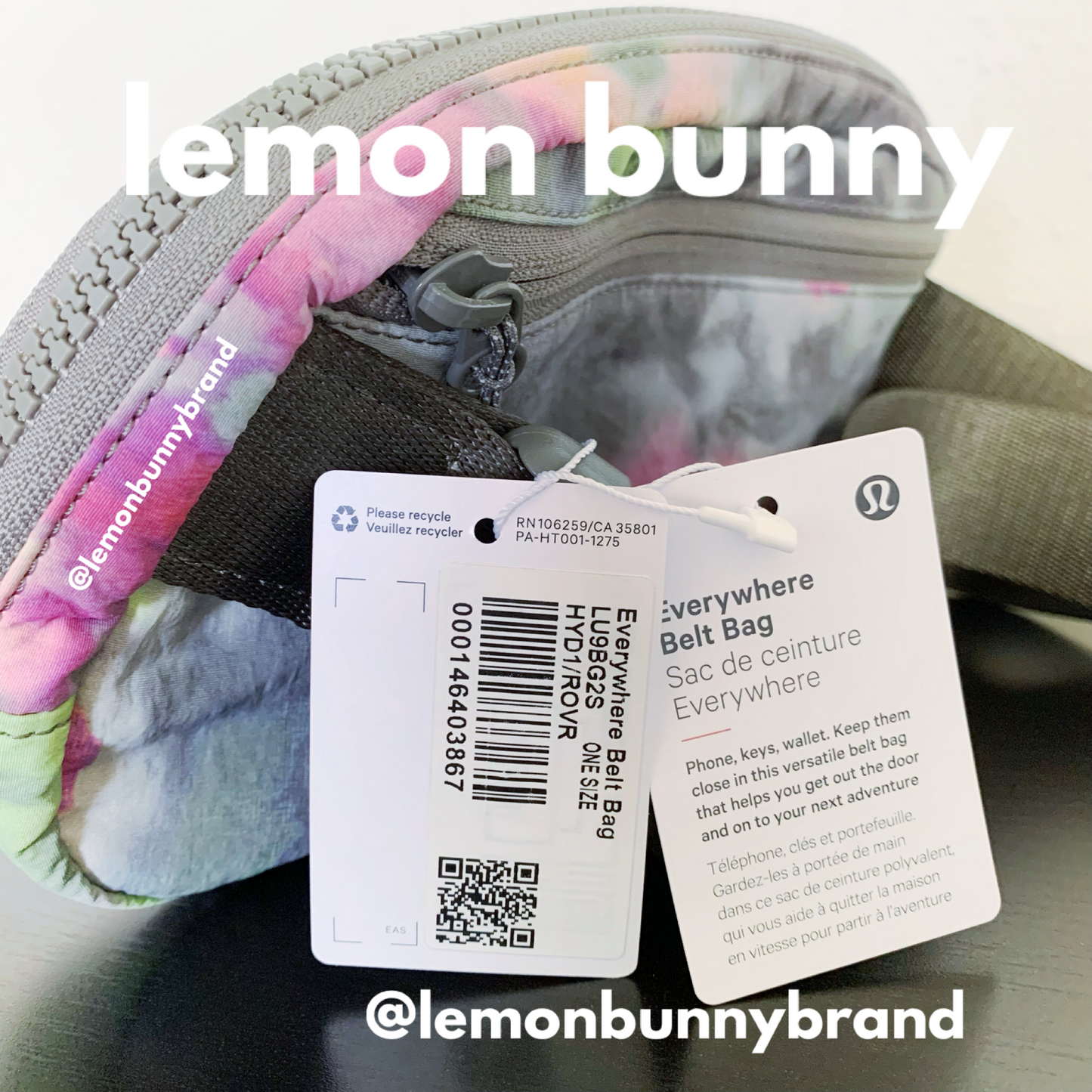 *lemon bunny Curated Bundle: 8 lululemon Everywhere Belt Bags in Ombré Pastels