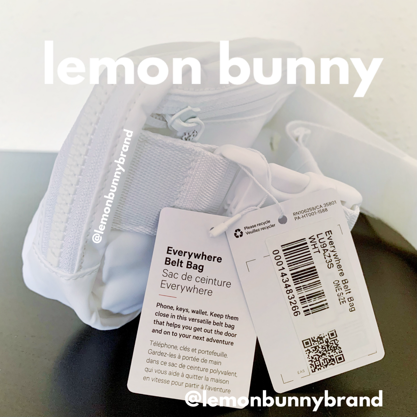 *lemon bunny Curated Bundle: 3 lululemon Everywhere Belt Bags in Ombré Pink & Green