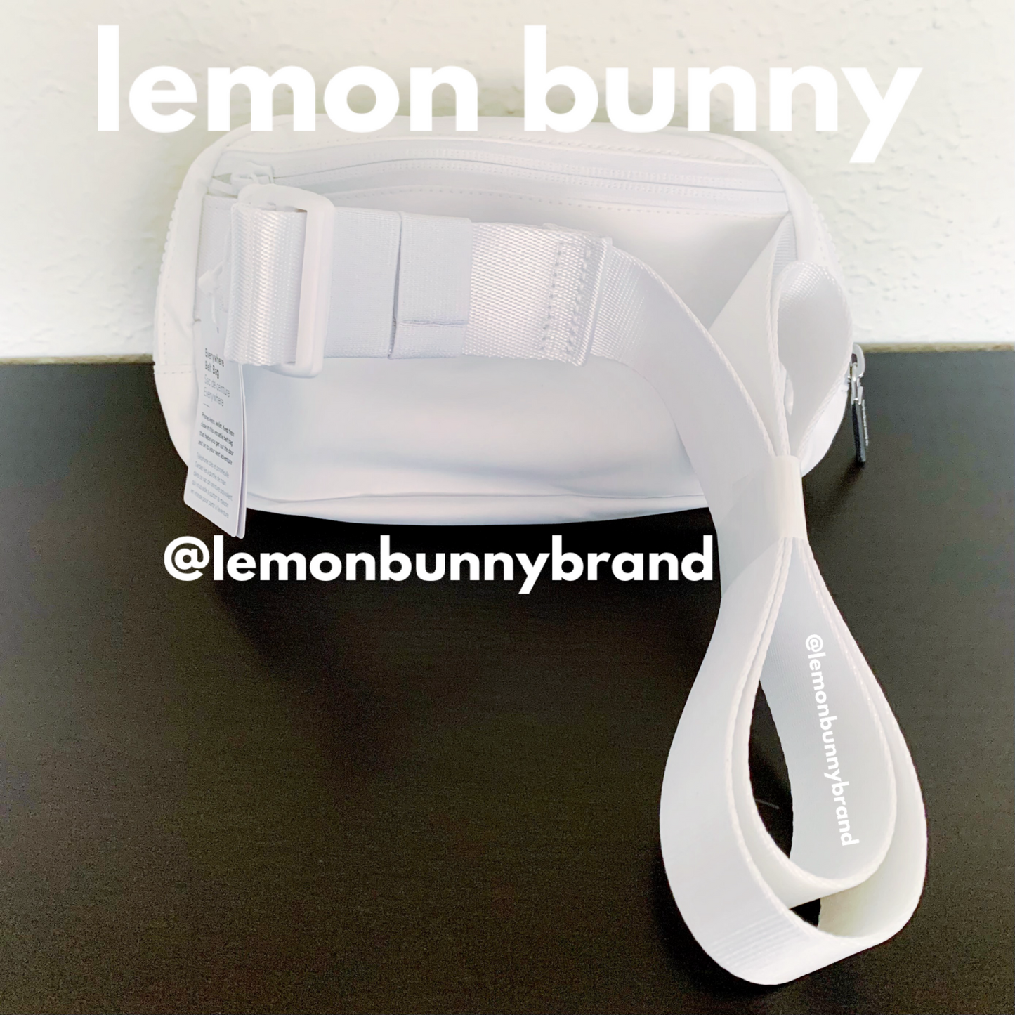 *lemon bunny Curated Bundle: 2 lululemon Everywhere Belt Bags in Sonic Pink & White