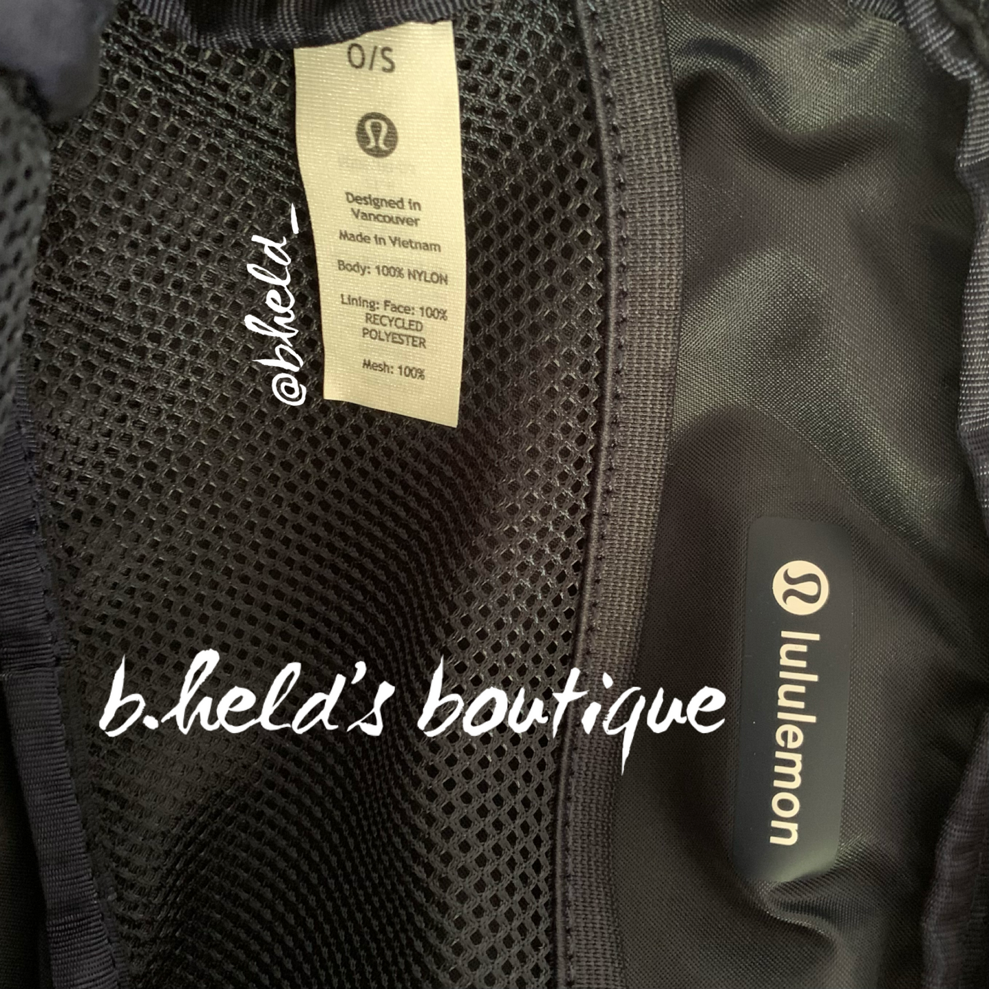 lululemon Everywhere Belt Bag (1 L) in True Navy, One Size