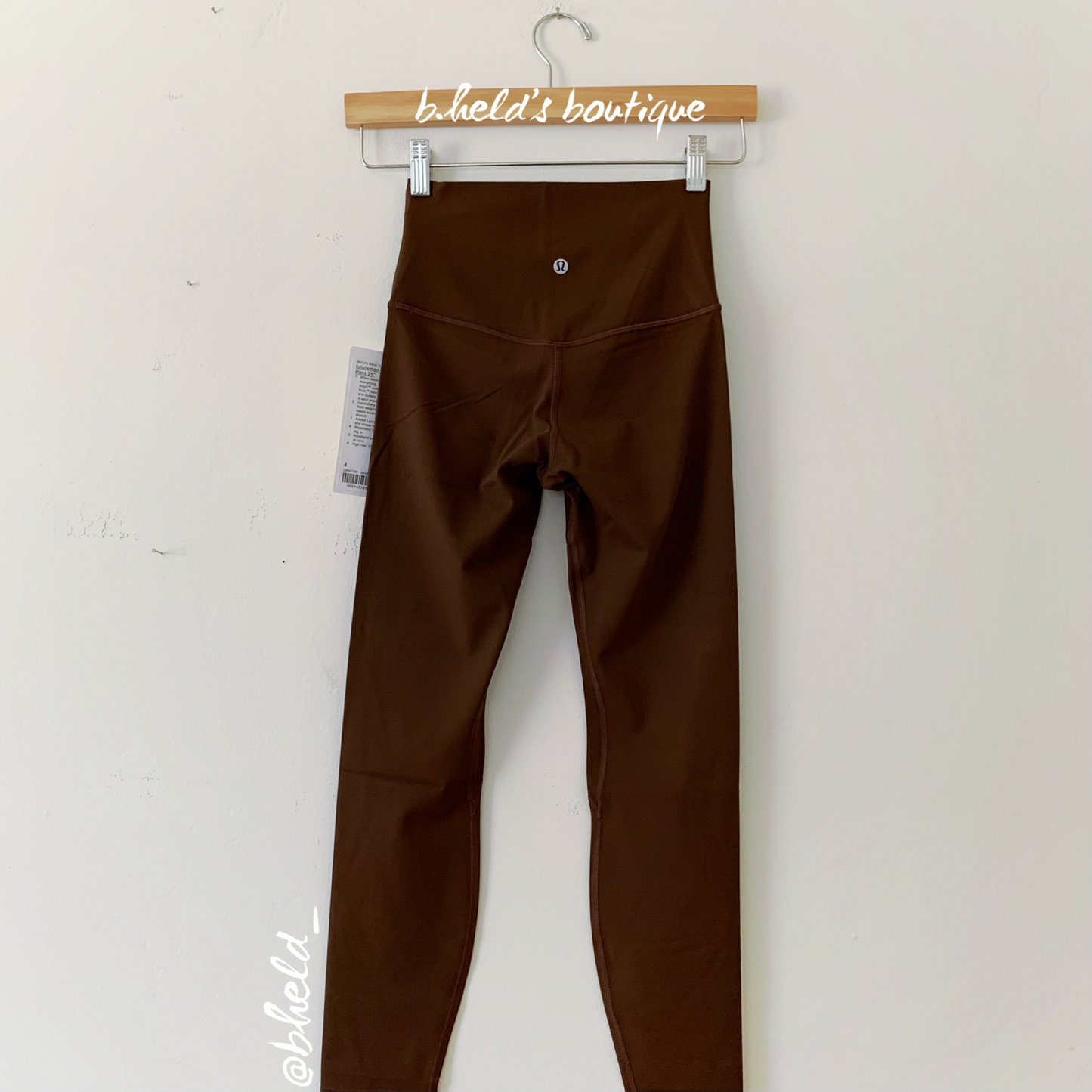 lululemon Align High-Rise Pant 25" in Java, Size 4 (Single-Lined)