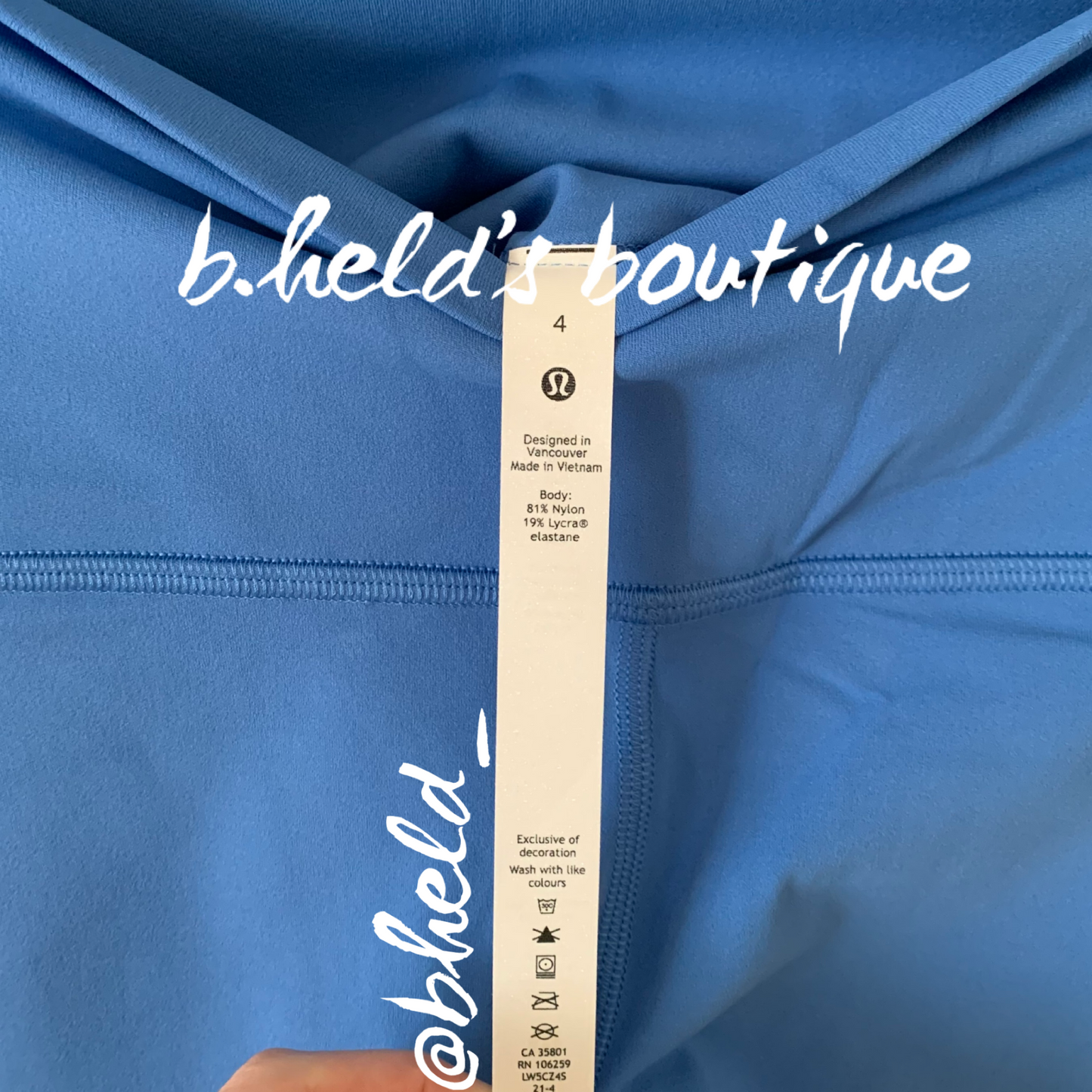 lululemon Align High-Rise Pant 28" in Blue Nile, Size 4 (Single-Lined)