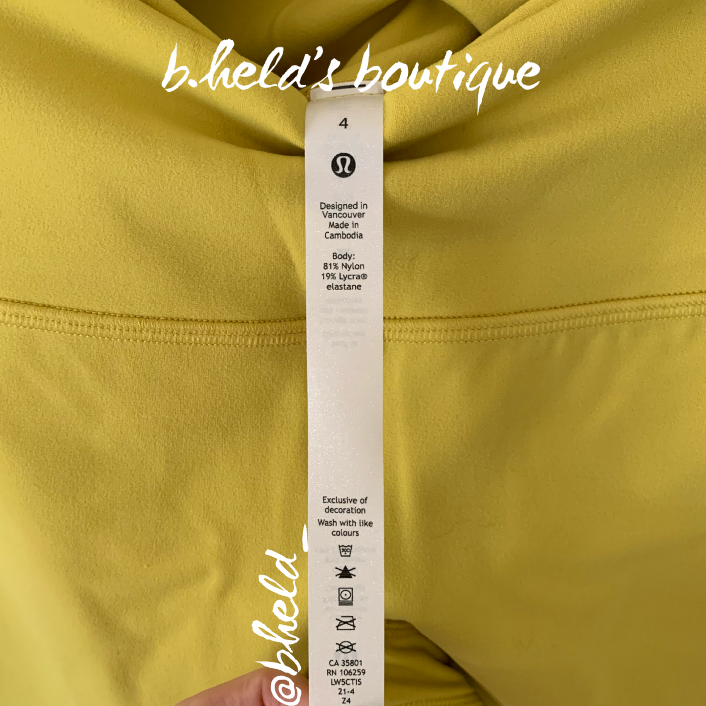 lululemon Align High-Rise Pant 28" in Soleil, Size 4 (Double-Lined)