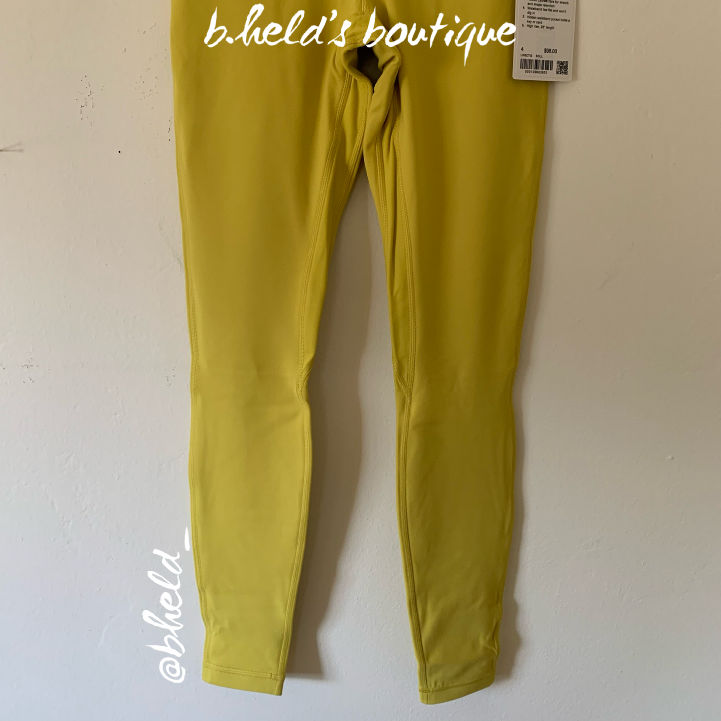 lululemon Align High-Rise Pant 28" in Soleil, Size 4 (Double-Lined)