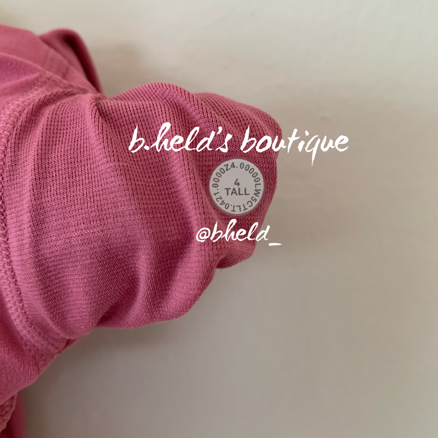 lululemon Align High-Rise Pant 31" in Pink Blossom, Size 4 (Double-Lined)