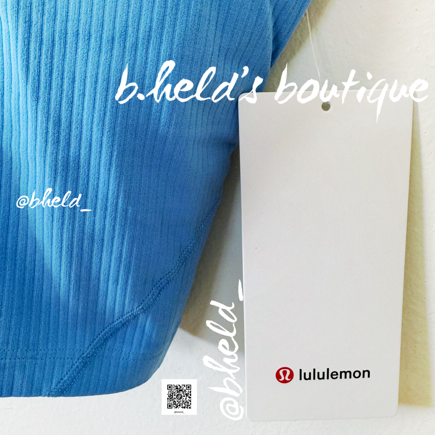 lululemon Align Ribbed Henley Tank Top in Aero Blue, Size 4