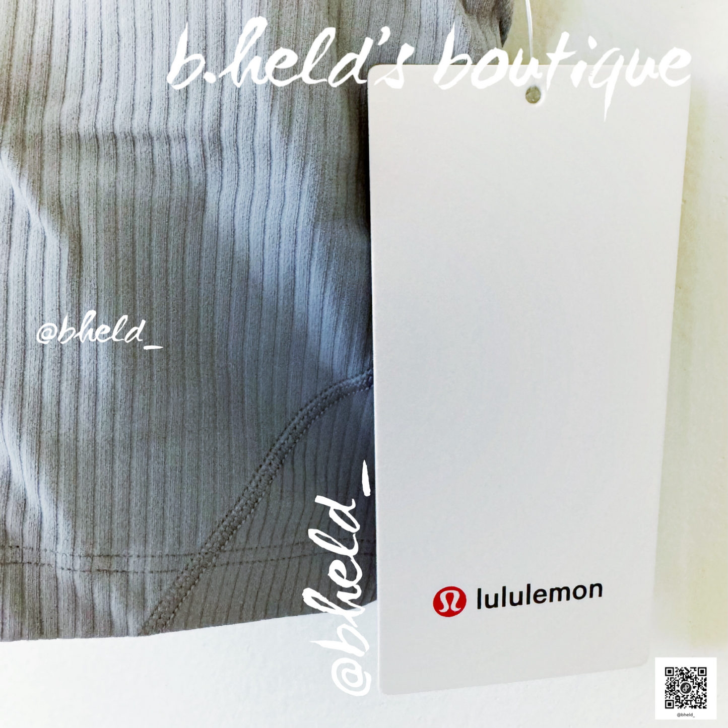 lululemon Align Ribbed Henley Tank Top in Rhino Grey, Size 4