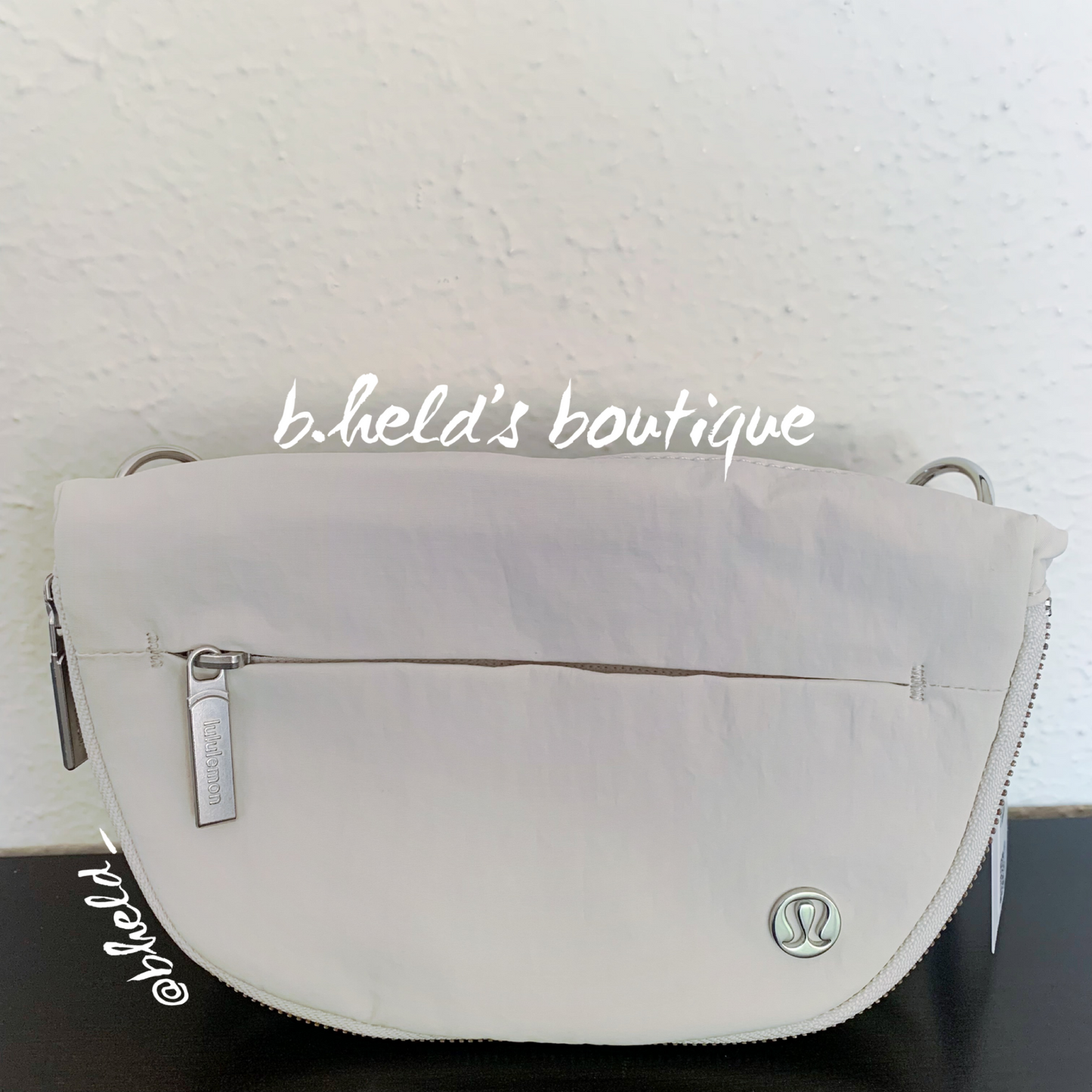 lululemon All Night Festival Bag *Zip Top *Micro in White Opal, One Size