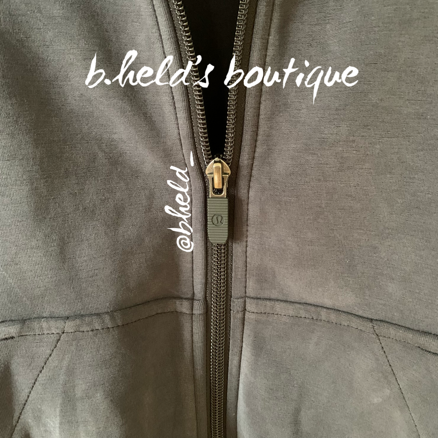 lululemon Brushed Softstreme Funnel-Neck Zip Up in Black, Size 4