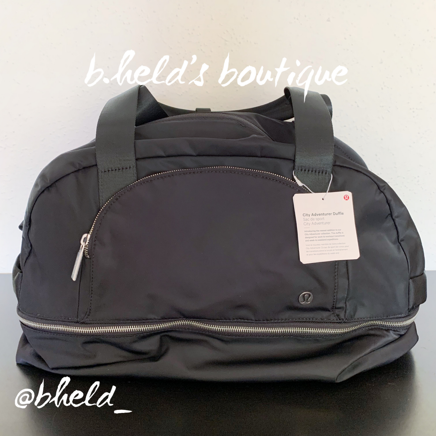 lululemon City Adventurer Large Duffle Bag (29 L) in Black, One Size