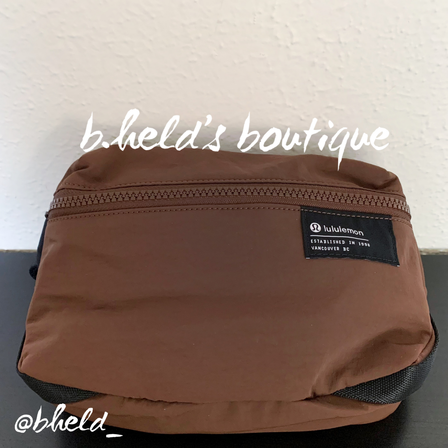 lululemon Clean Lines Belt Bag in Java, One Size