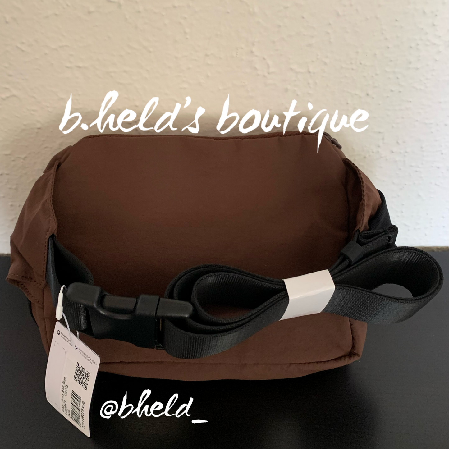 lululemon Clean Lines Belt Bag in Java, One Size