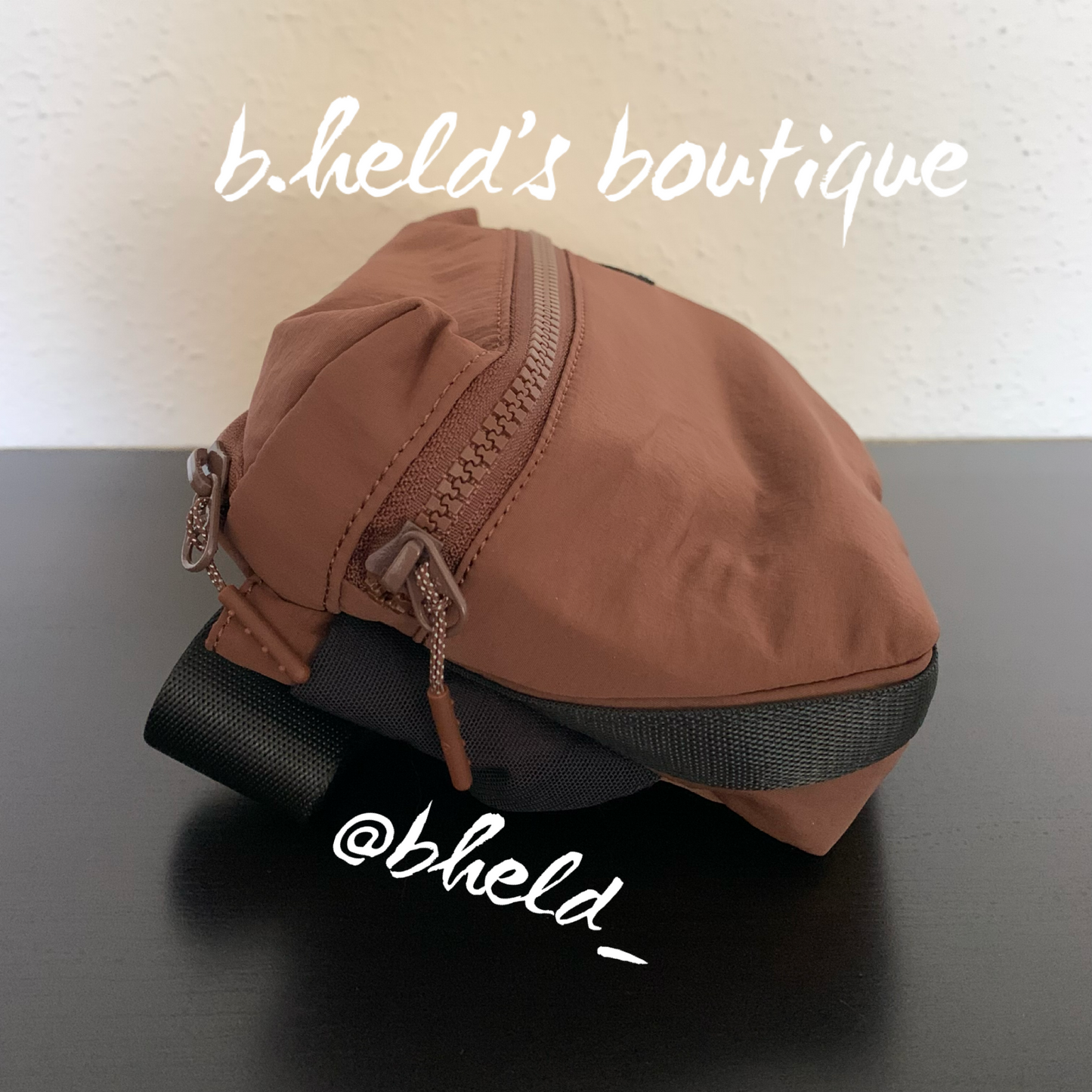 lululemon Clean Lines Belt Bag in Java, One Size