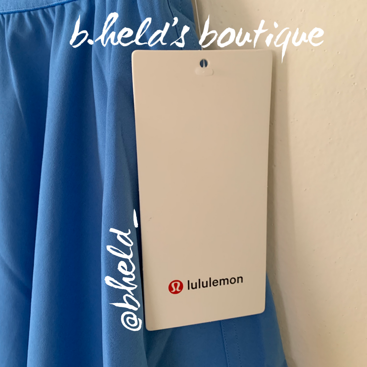 lululemon Court Rival High-Rise Skirt *Long in Blue Nile, Size 4