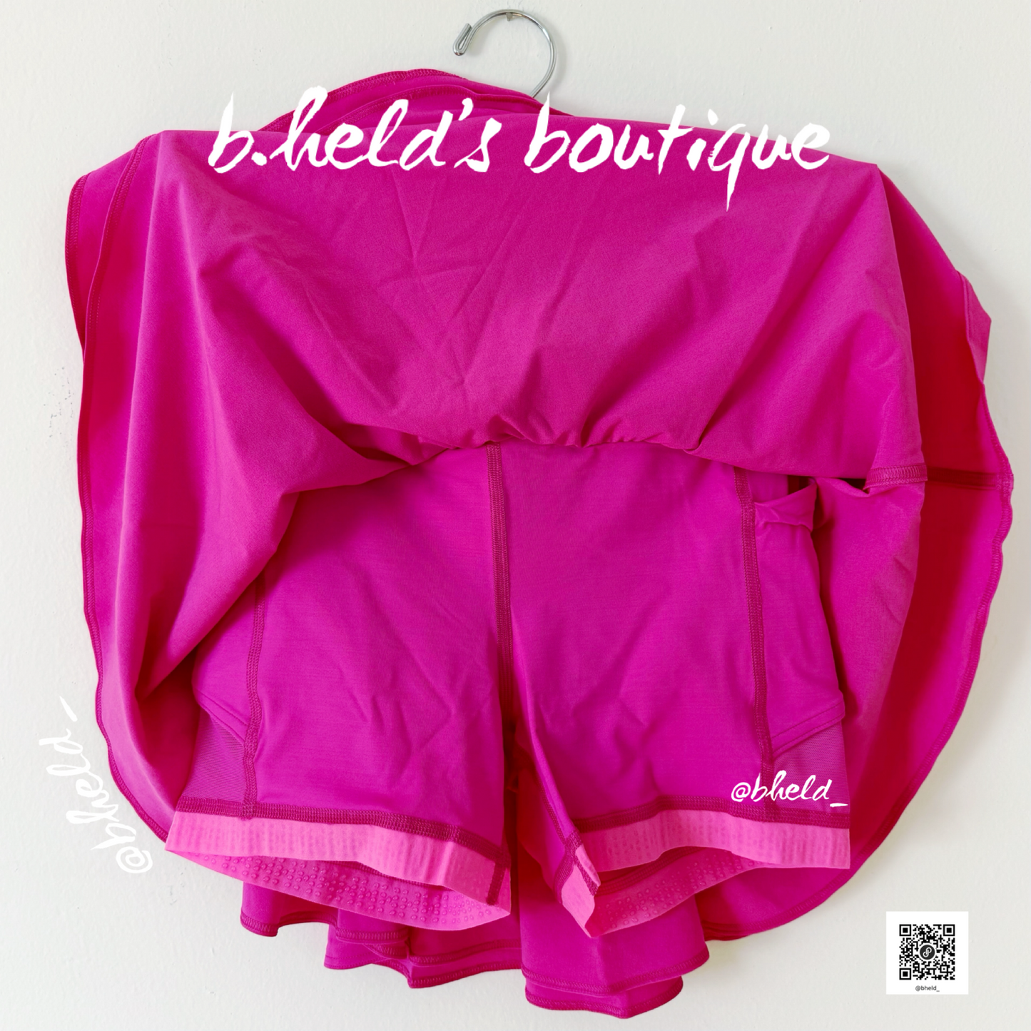 lululemon Court Rival High-Rise Skirt in Sonic Pink, Size 2