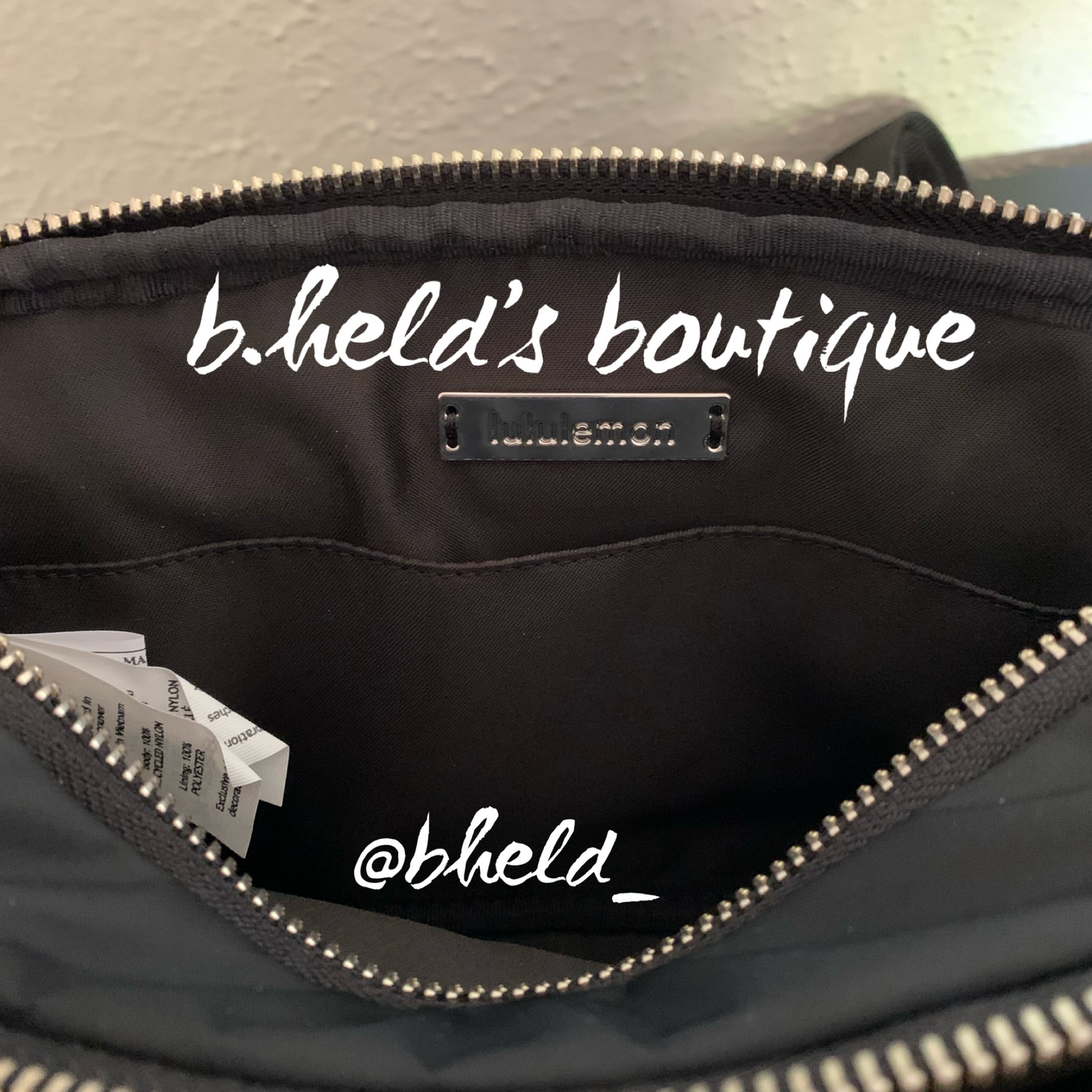 lululemon Crossbody Camera Bag in Black, One Size