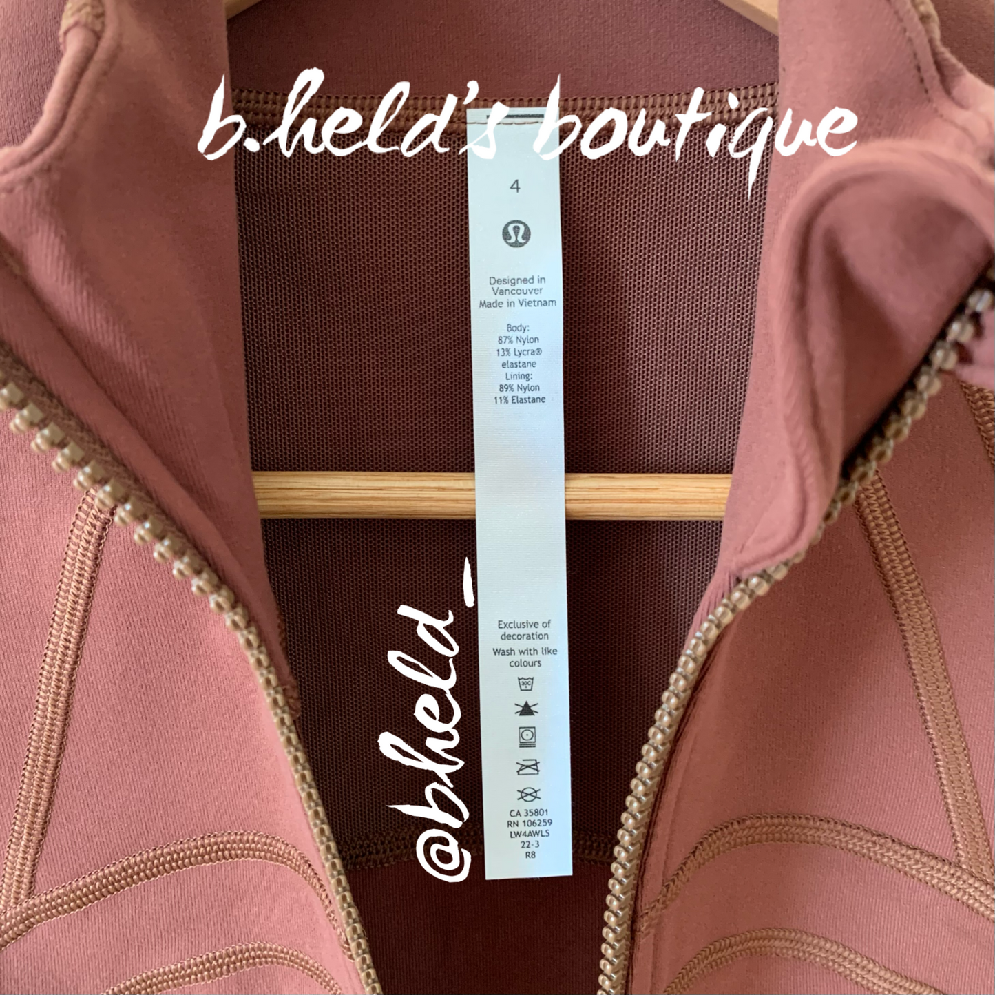 lululemon Define Jacket *Luon in Roasted Brown, Size 4