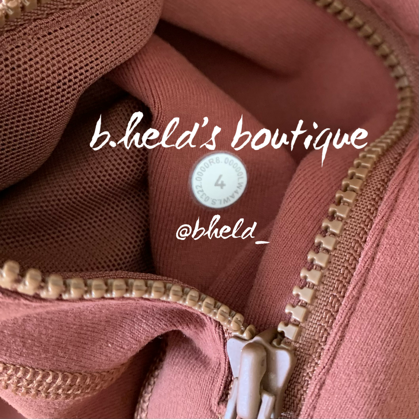 lululemon Define Jacket *Luon in Roasted Brown, Size 4