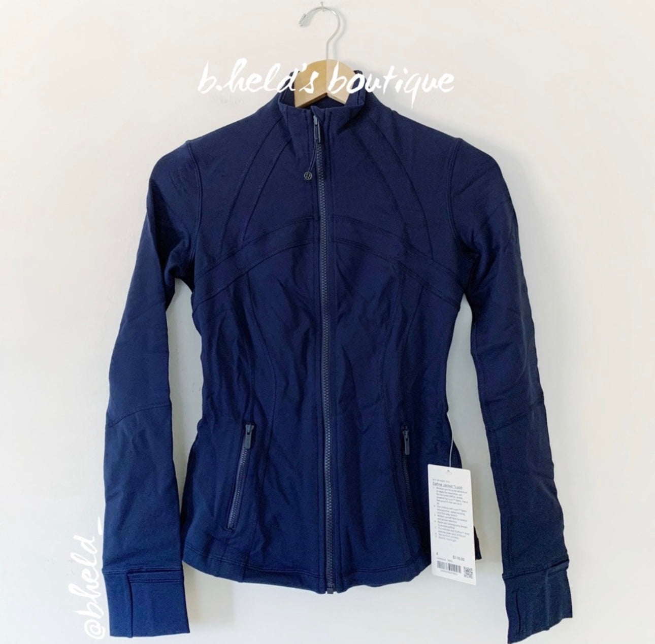 lululemon Define Jacket *Luon in True Navy, Size 4