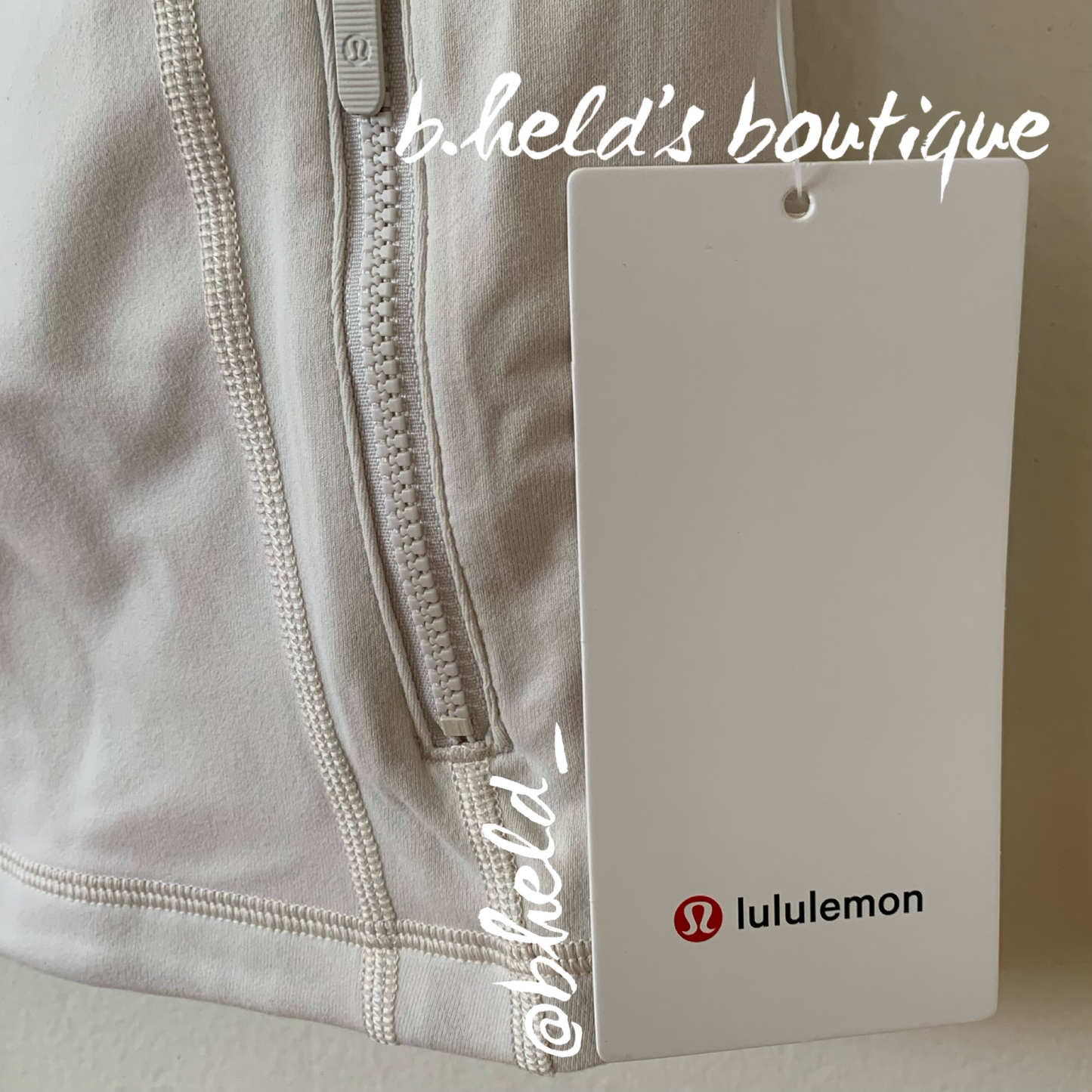 lululemon Define Jacket *Luon in White Opal, Size 4
