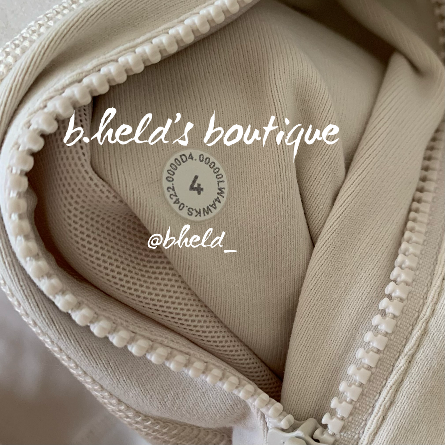 lululemon Define Jacket *Luon in White Opal, Size 4
