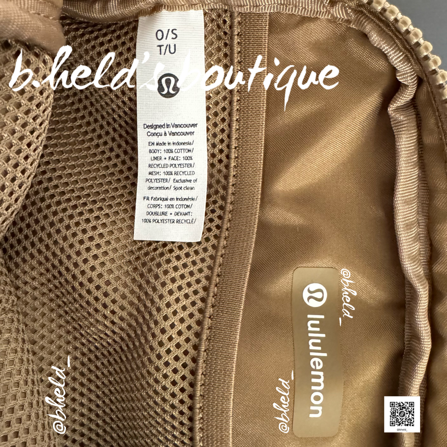 lululemon Everywhere Belt Bag *Canvas (1 L) in Artifact, One Size