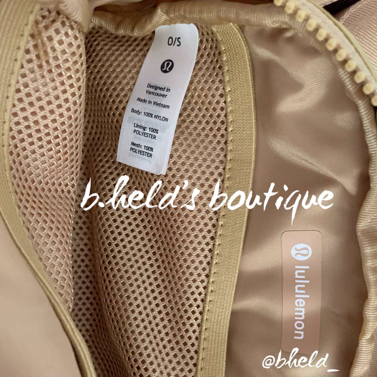 lululemon Everywhere Belt Bag (1 L) in Golden Sand, One Size