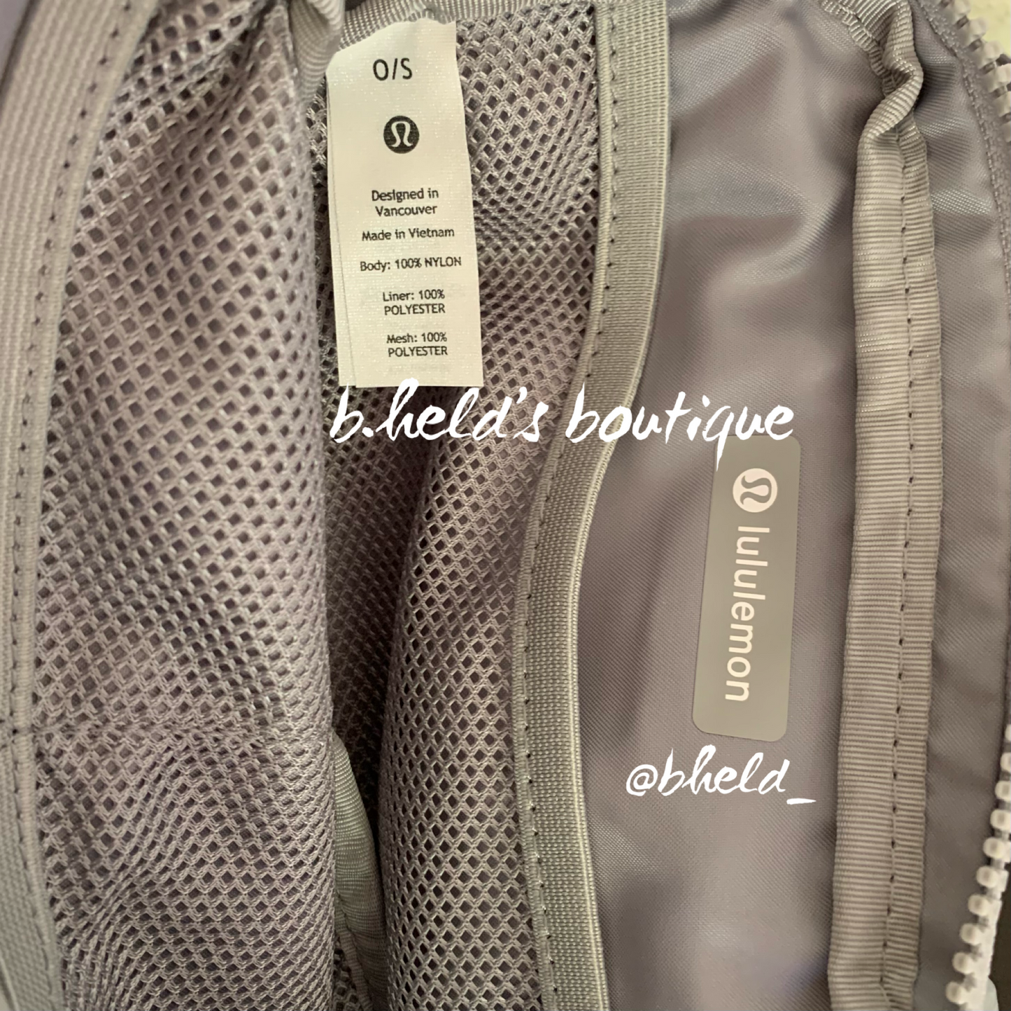 lululemon Everywhere Belt Bag (1 L) in Silver Drop, One Size