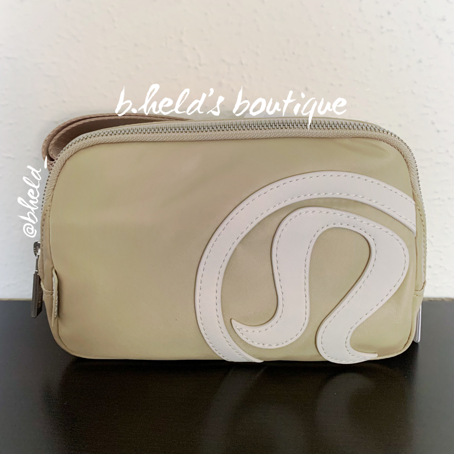 lululemon Everywhere Belt Bag (1 L) in Trench/White Opal, One Size
