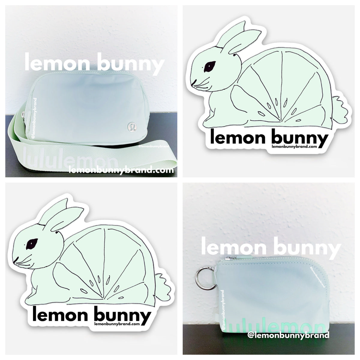 *lemon bunny Curated Bundle: lululemon Everywhere Belt Bag & Clippable Card Pouch in Kohlrabi Green