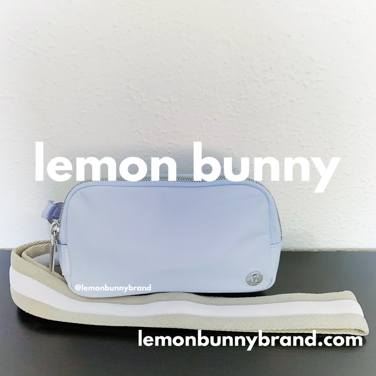 *lemon bunny Curated Bundle: 8 lululemon Everywhere Crossbody Bags in Pastel Blue/Raw Linen