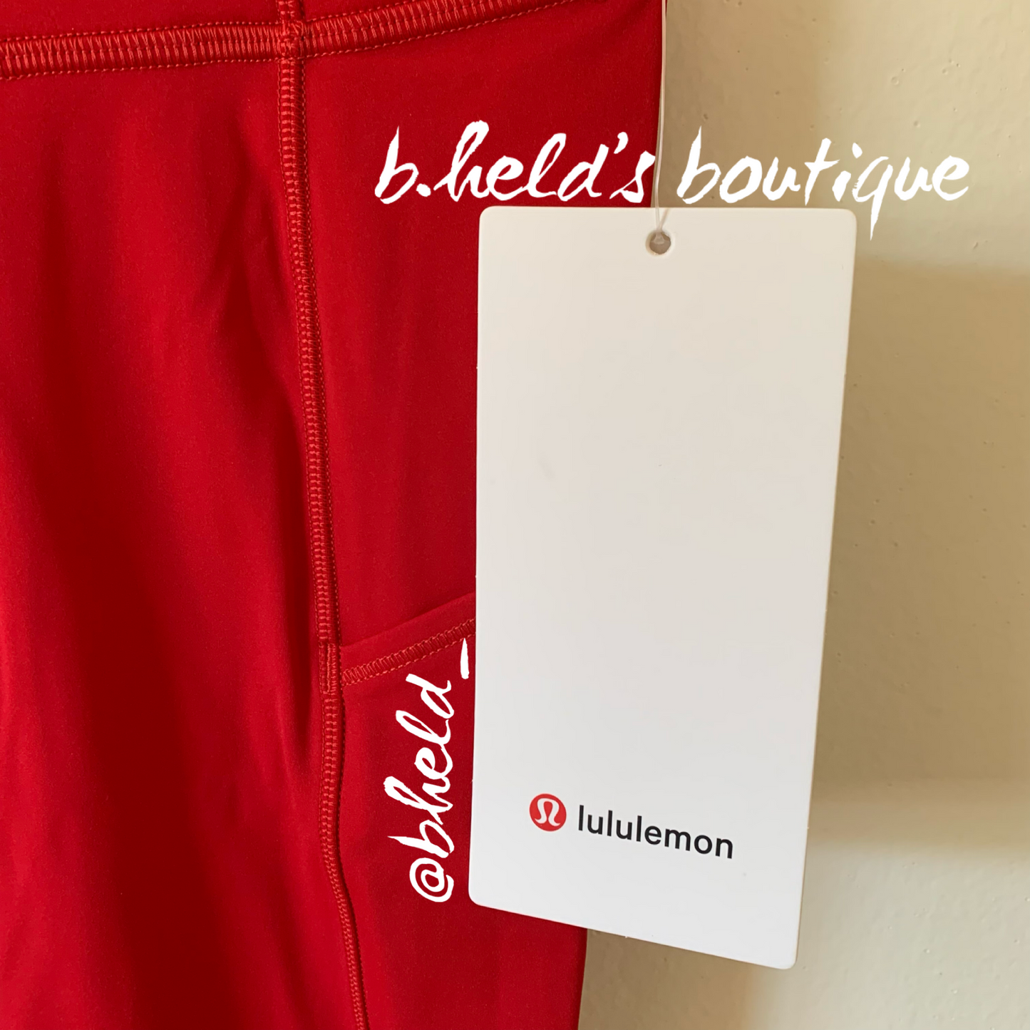 lululemon Fast and Free High-Rise Tight 28" in Dark Red, Size 4