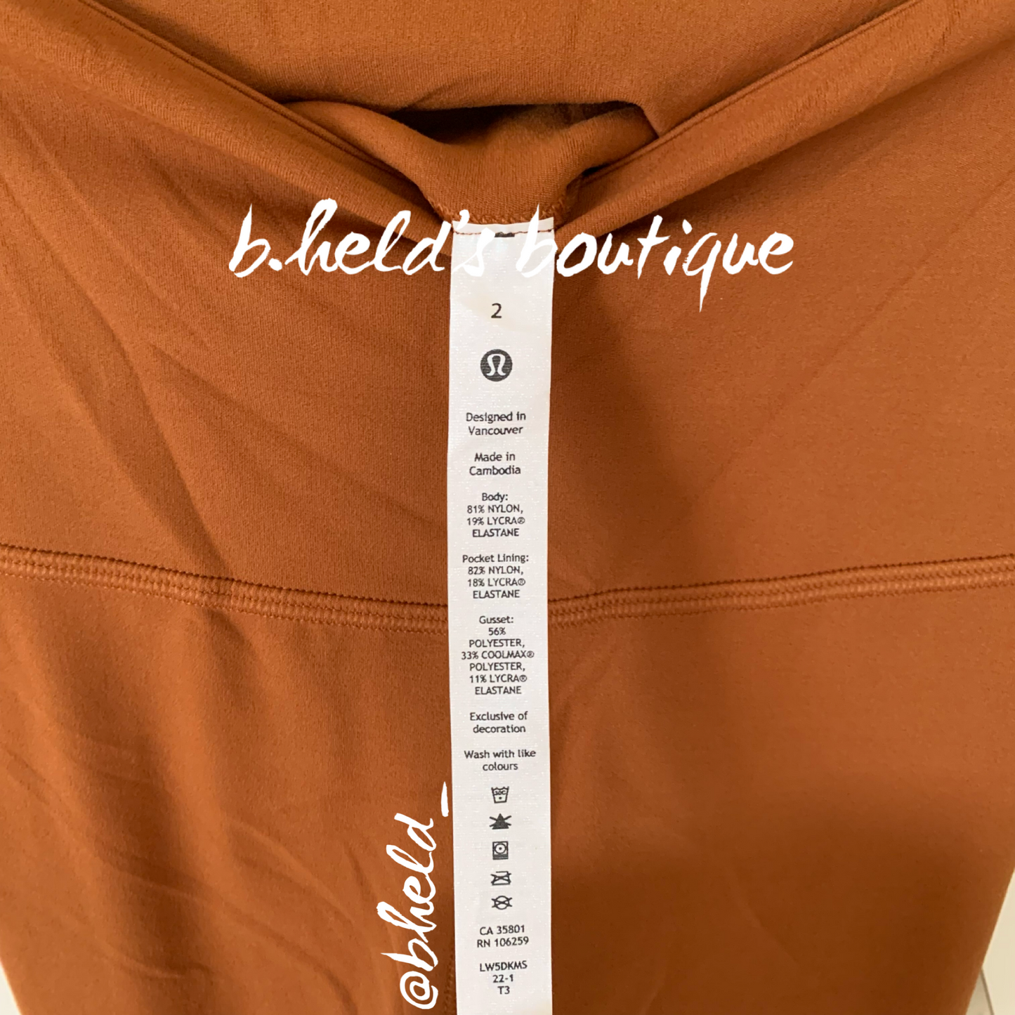 lululemon Groove Super High-Rise Flared Pant *Nulu in Butternut Brown, Size 2 (Single-Lined)