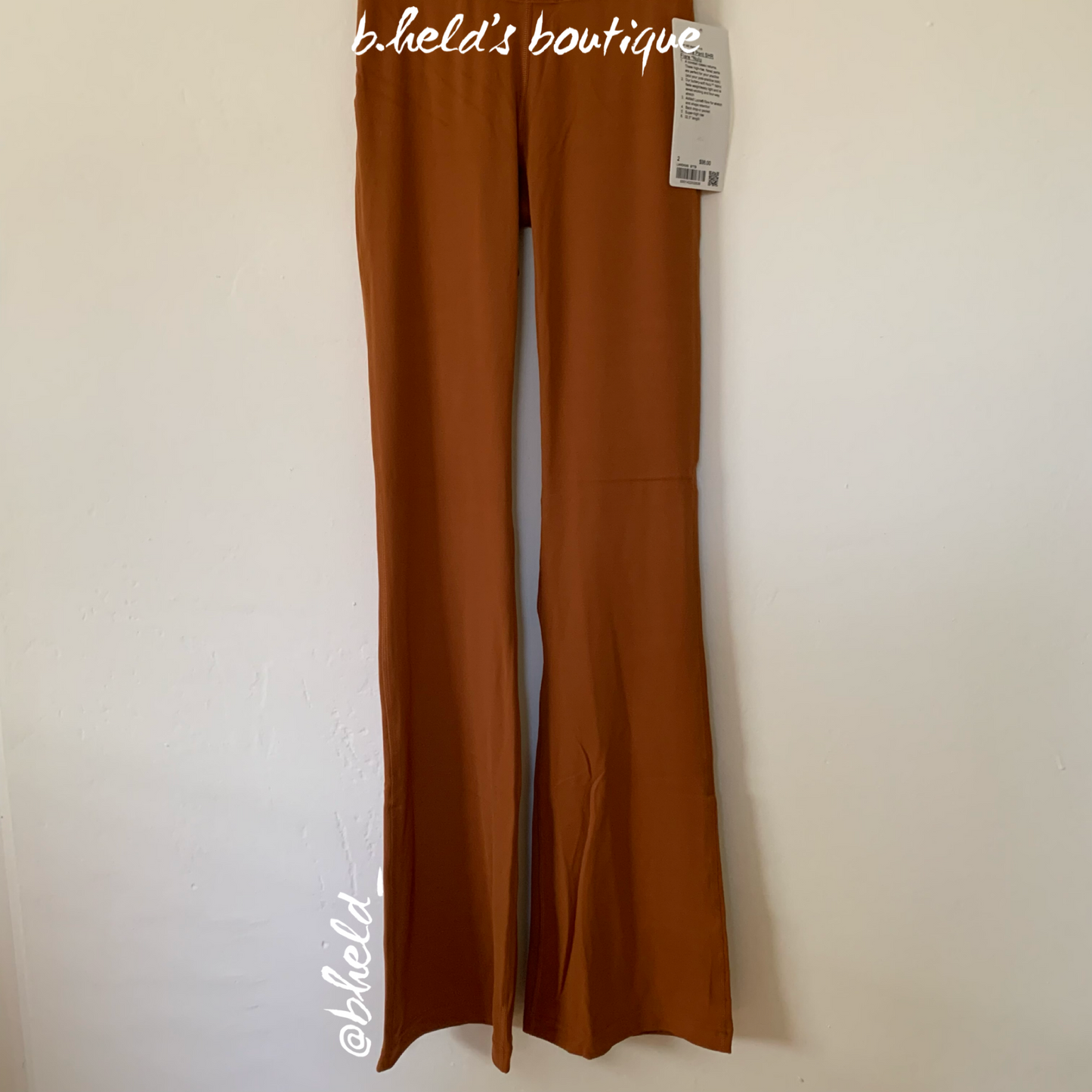 lululemon Groove Super High-Rise Flared Pant *Nulu in Butternut Brown, Size 2 (Single-Lined)