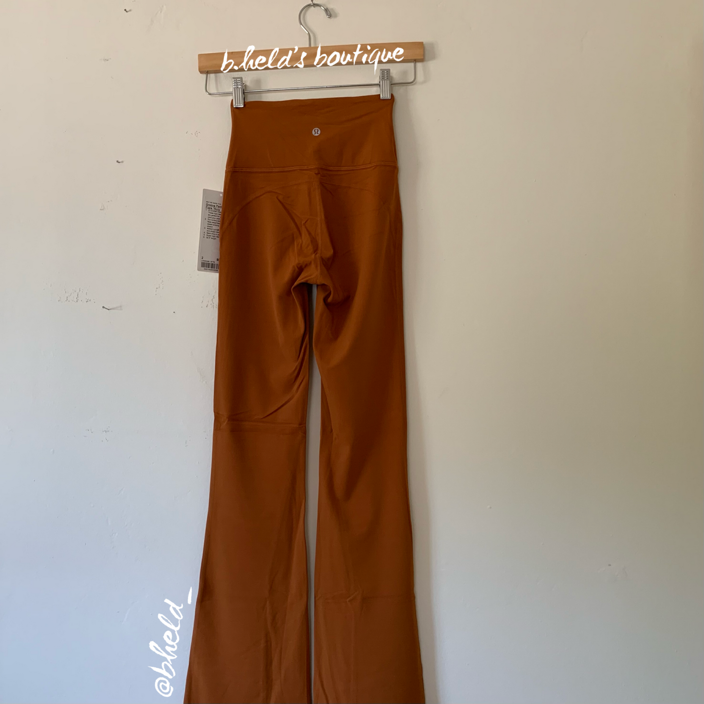 lululemon Groove Super High-Rise Flared Pant *Nulu in Butternut Brown, Size 2 (Single-Lined)