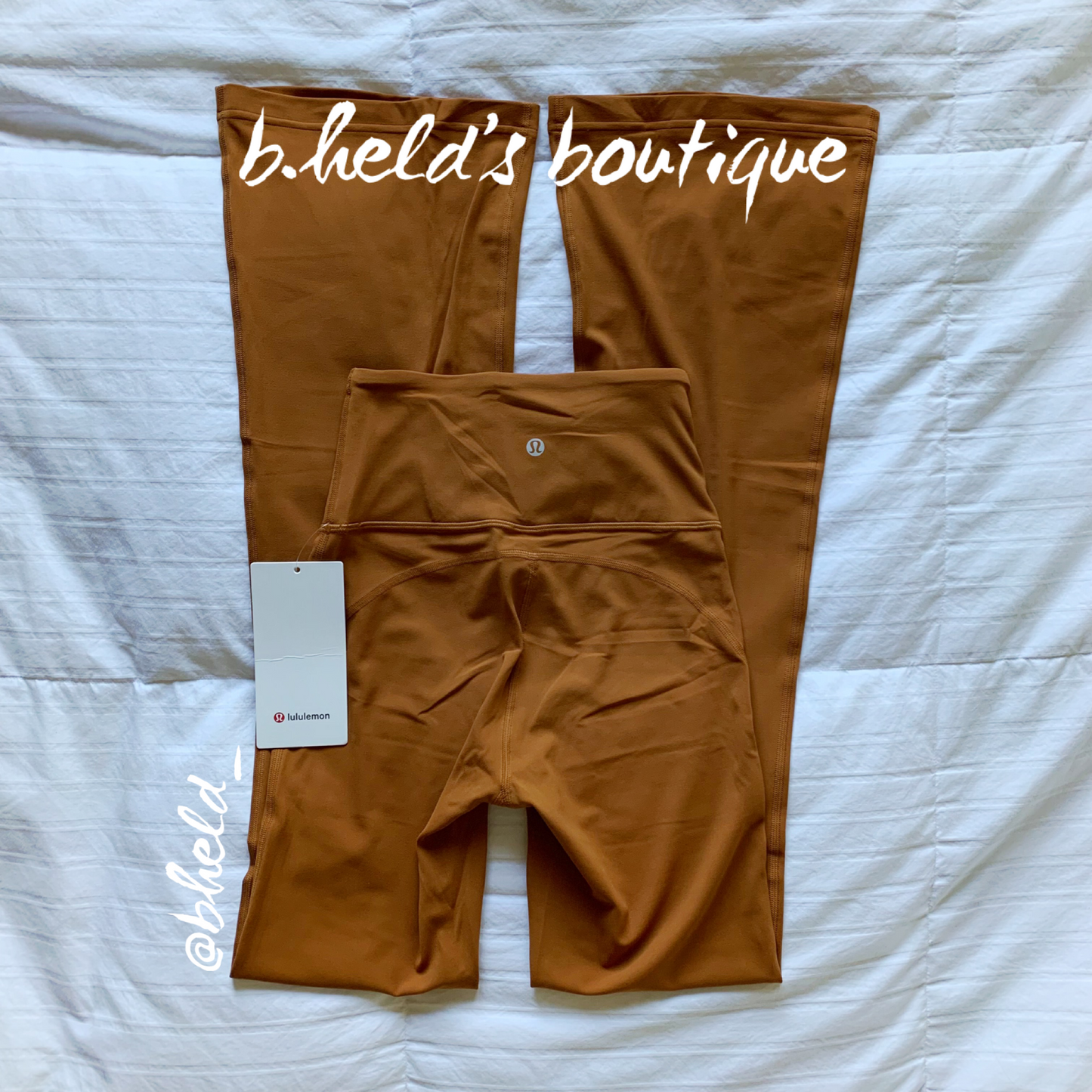 lululemon Groove Super High-Rise Flared Pant *Nulu in Butternut Brown, Size 2 (Single-Lined)