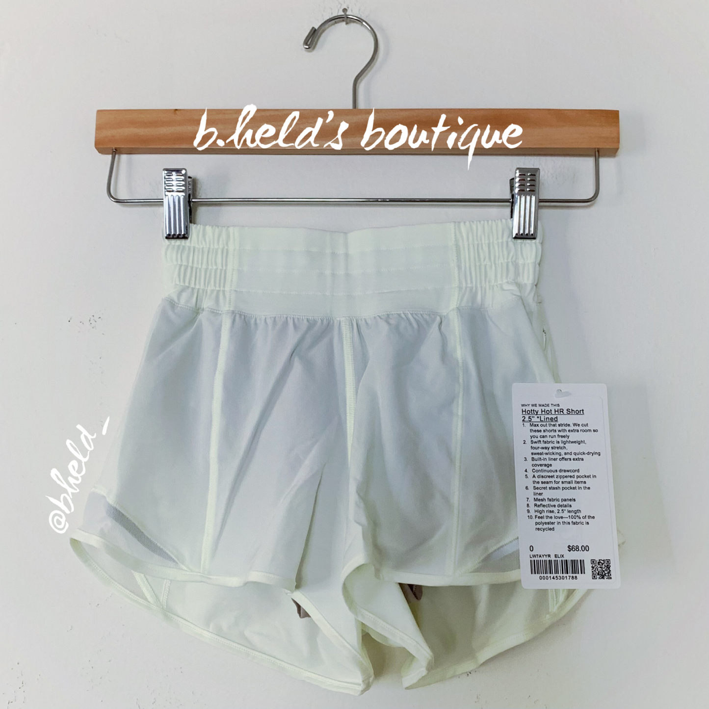lululemon Hotty Hot High-Rise Lined Short 2.5" in Elixir, Size 0