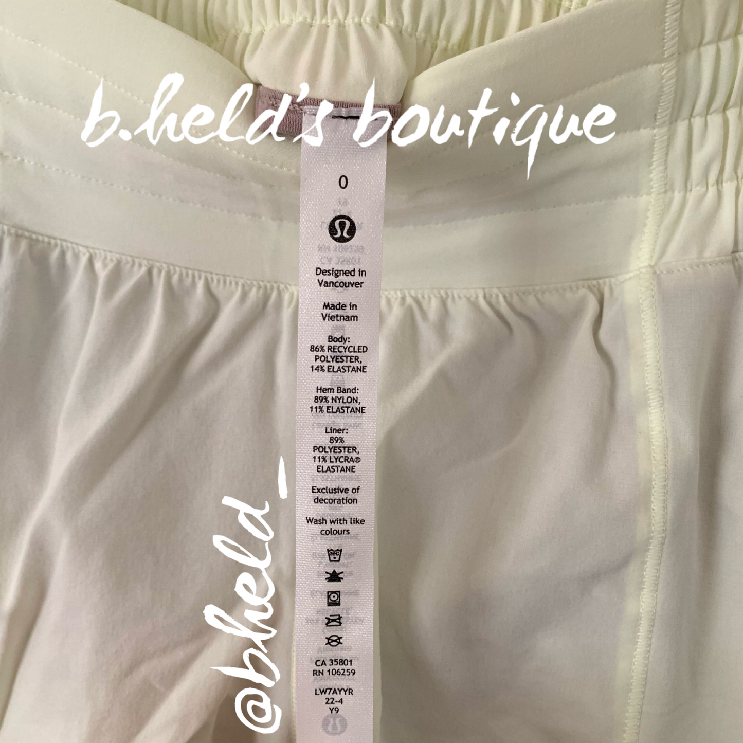 lululemon Hotty Hot High-Rise Lined Short 2.5" in Elixir, Size 0