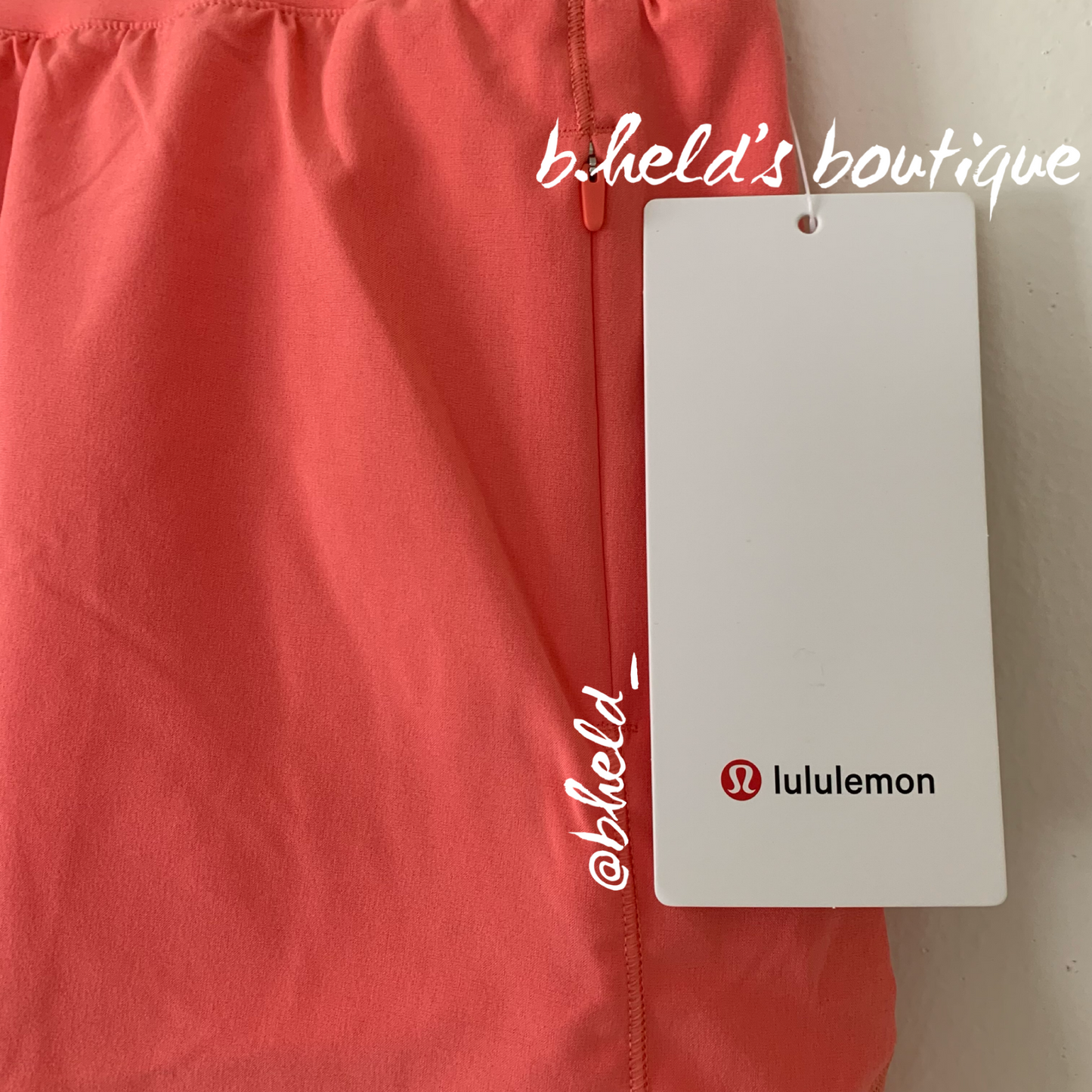 lululemon Hotty Hot High-Rise Skirt in Raspberry Cream, Size 4