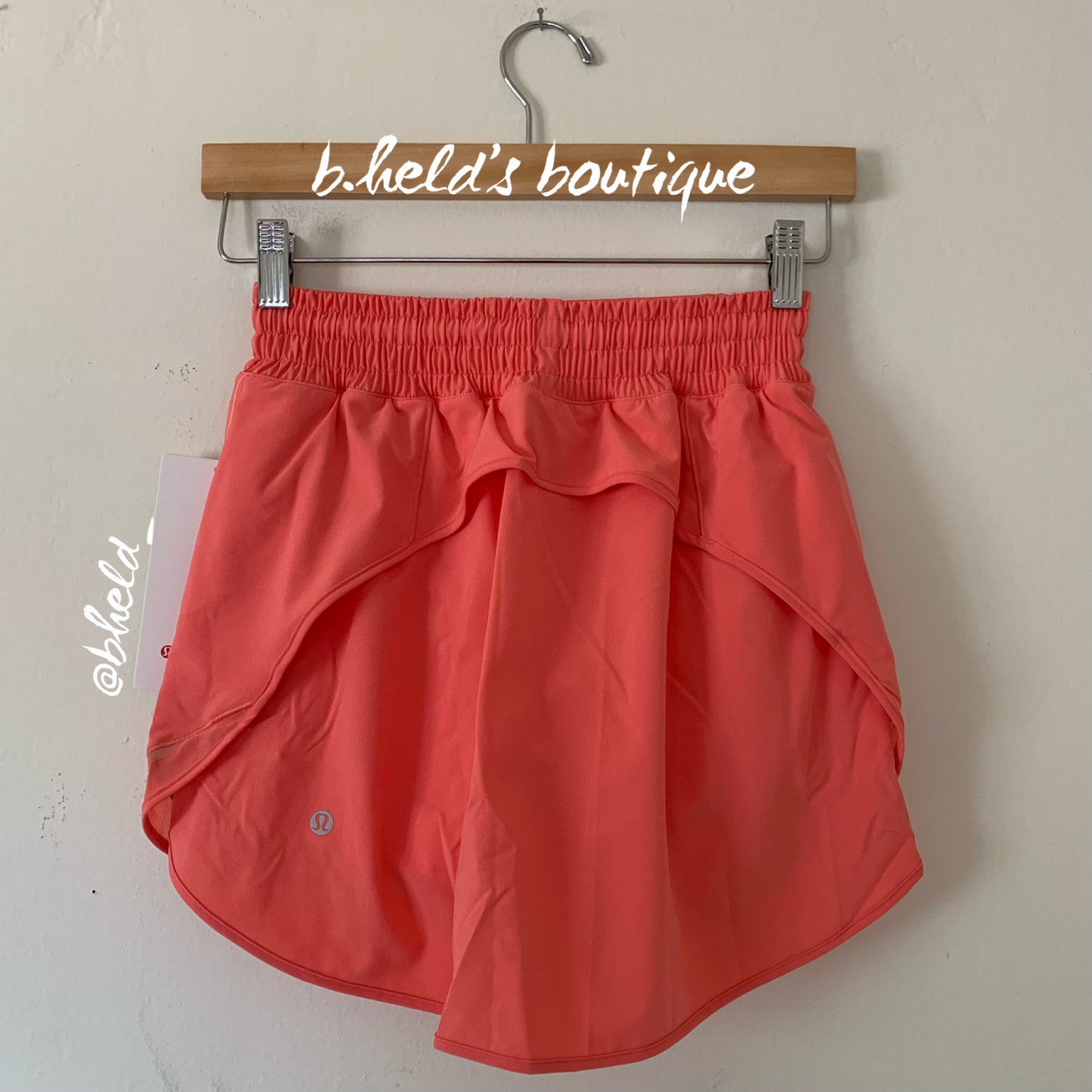 lululemon Hotty Hot High-Rise Skirt in Raspberry Cream, Size 4